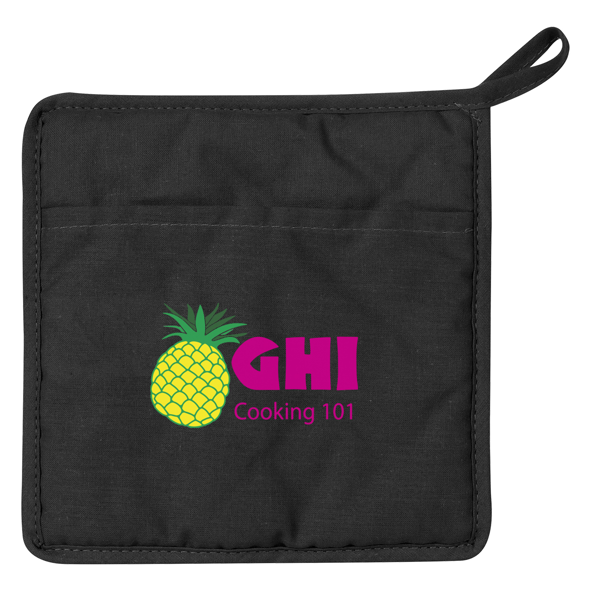 Quilted Cotton Canvas Pot Holder 10