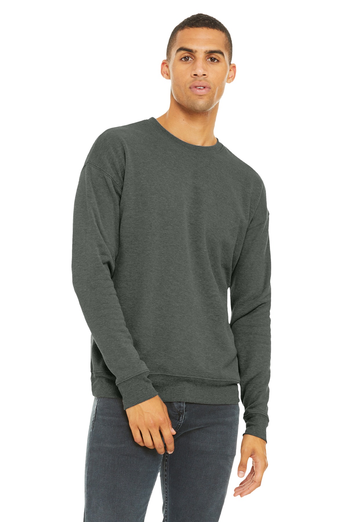 BELLA+CANVAS Unisex Sponge Fleece Drop Shoulder Sweatshirt. BC3945 29