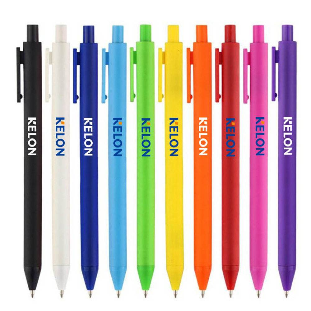 Pure Retractable Soft-Touch Click Gel Ballpoint Pen 2