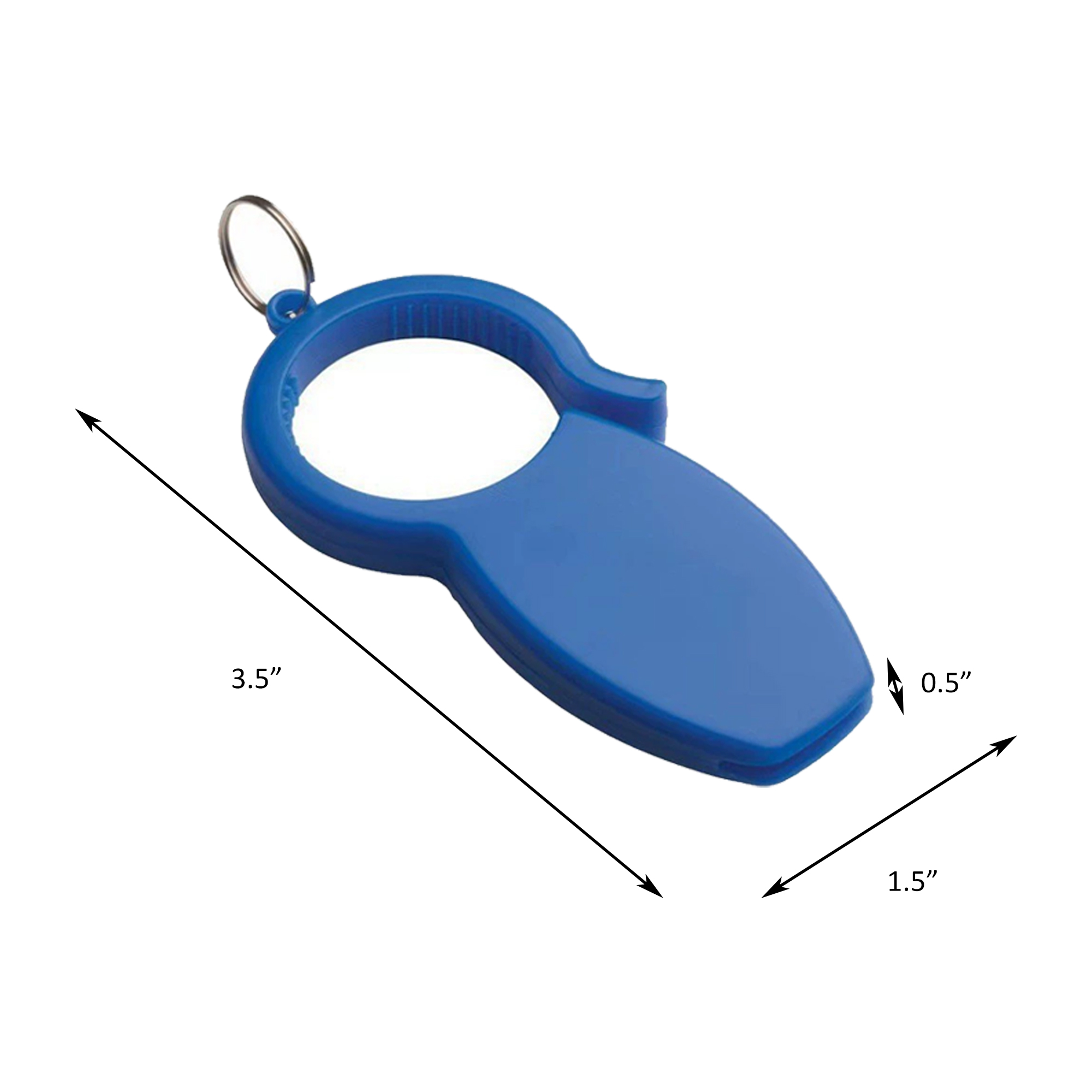 3-in-1 Bottle Opener Keychain 3