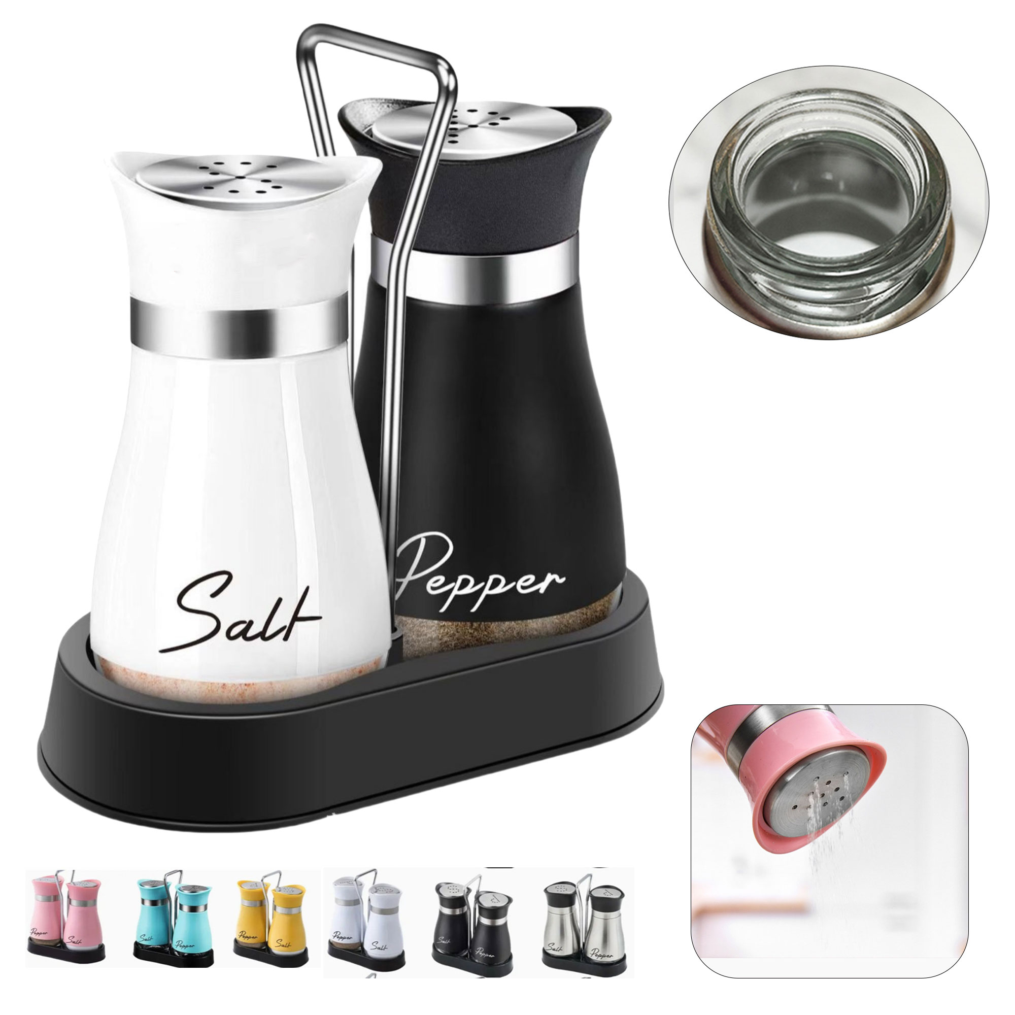 Household Kitchen Spice Jar Set 2
