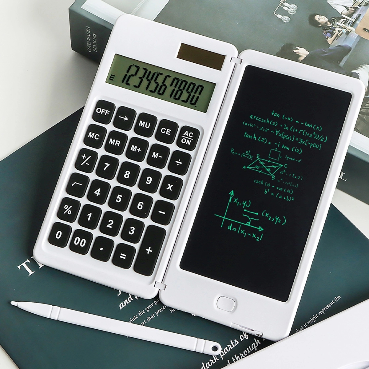 Portable Promotional Calculator with Notepad 8