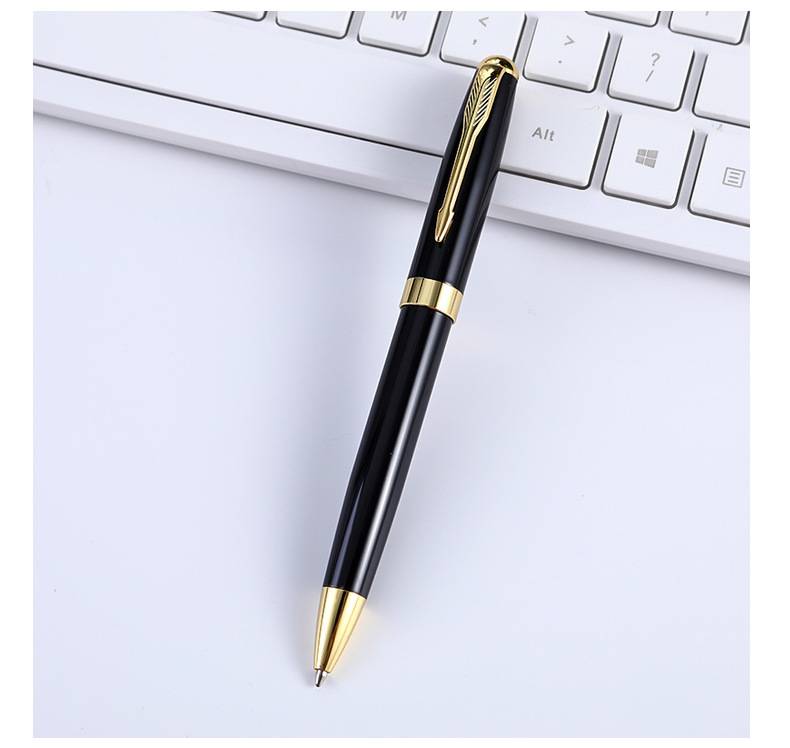 Rotary metal ballpoint pen 2