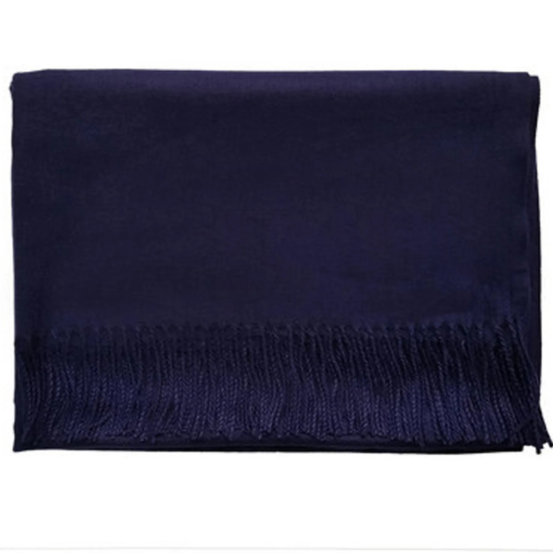 230G Winter Cashmere Scarf With Fringes 12