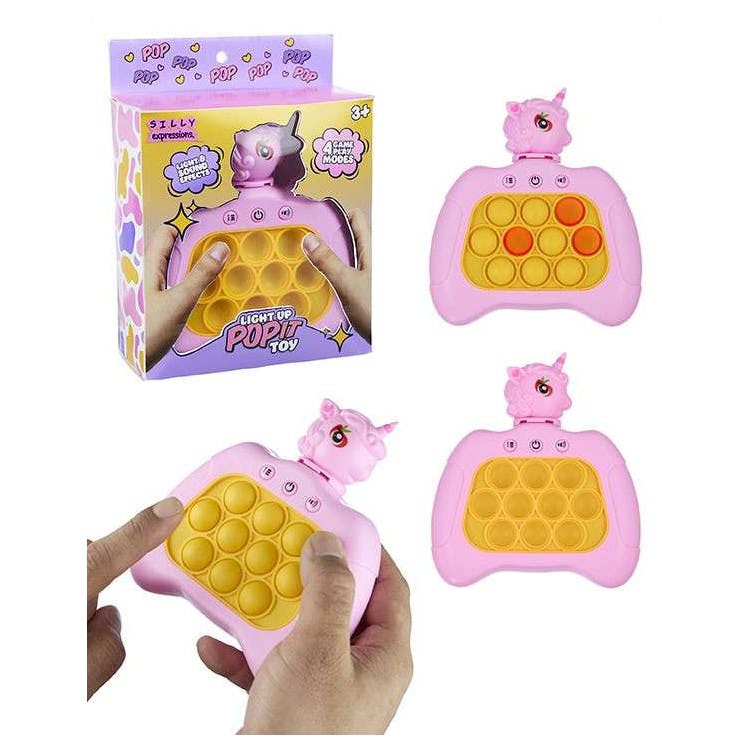 Light Up Pop It Games - Unicorn 2