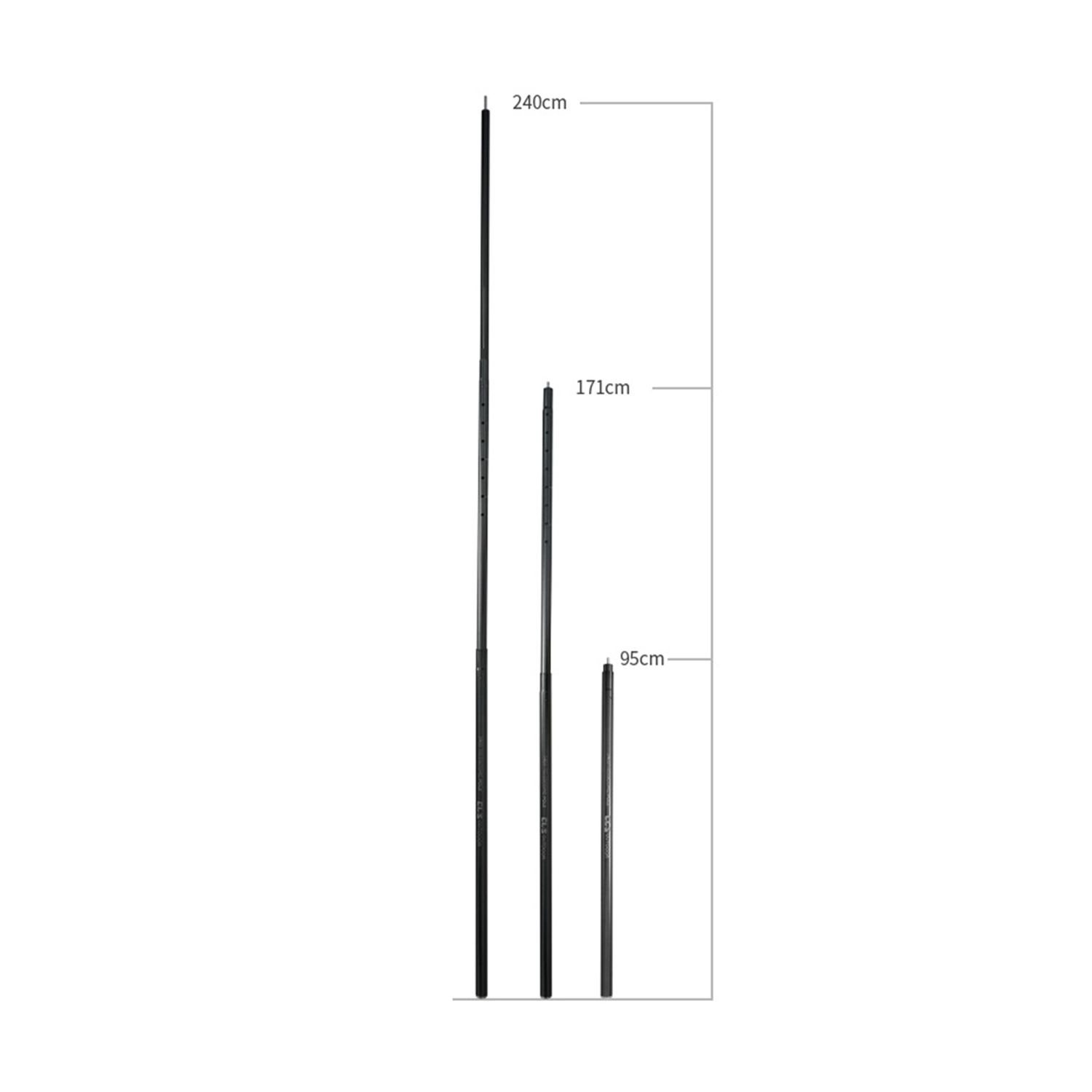 Camping Large Canopy Portable Telescopic Tent Pole 3