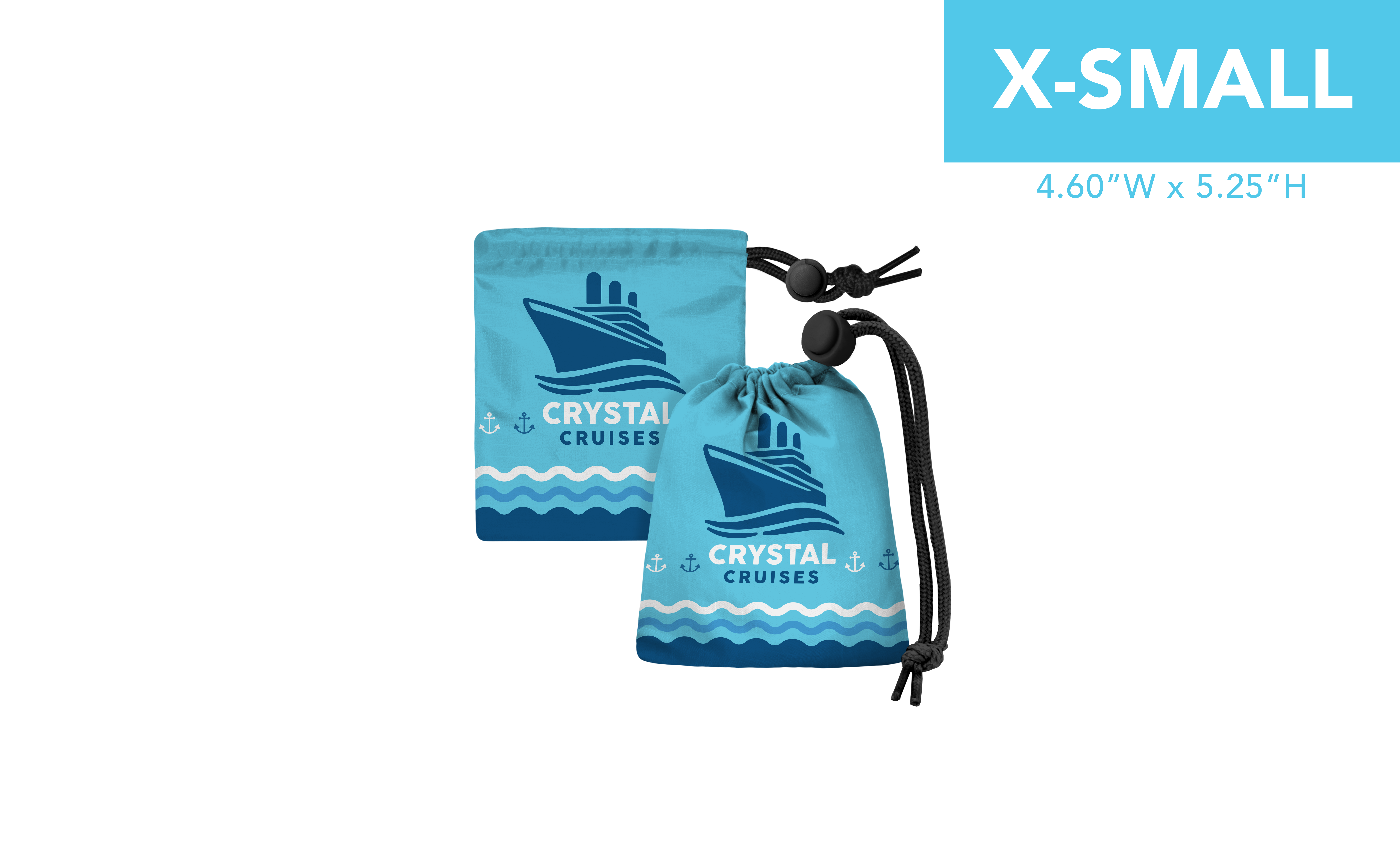 Full Color Cinch Pouch Extra Small