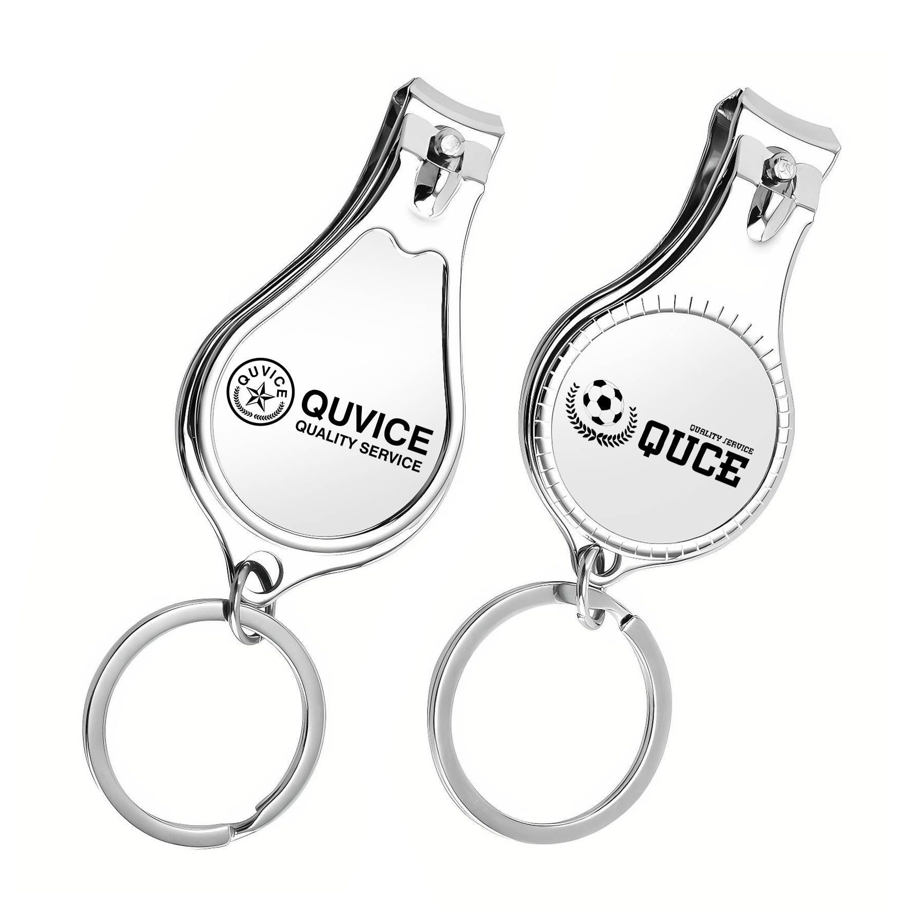 Multi-Functional Keychain Bottle Opener & Nail Clipper 1