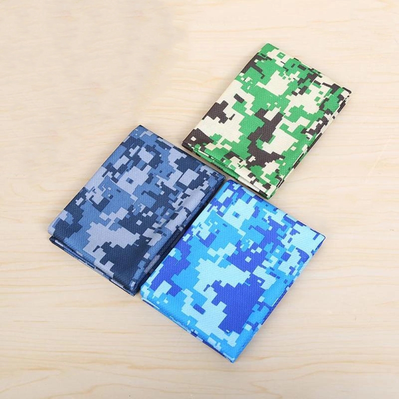 Camouflage cooling towel with CARABINER CASE 3