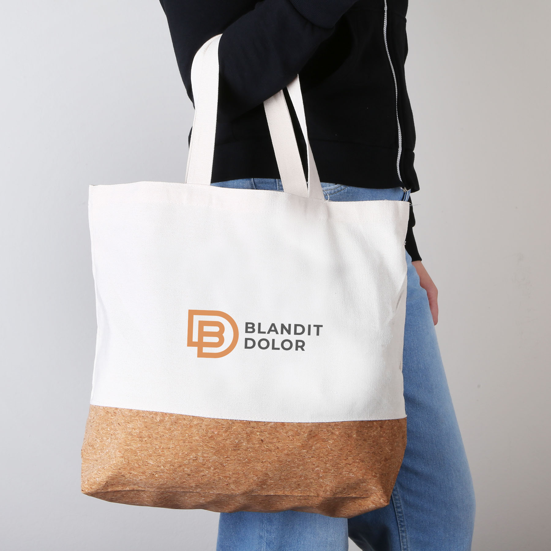 Osiris Cotton And Cork Tote 3