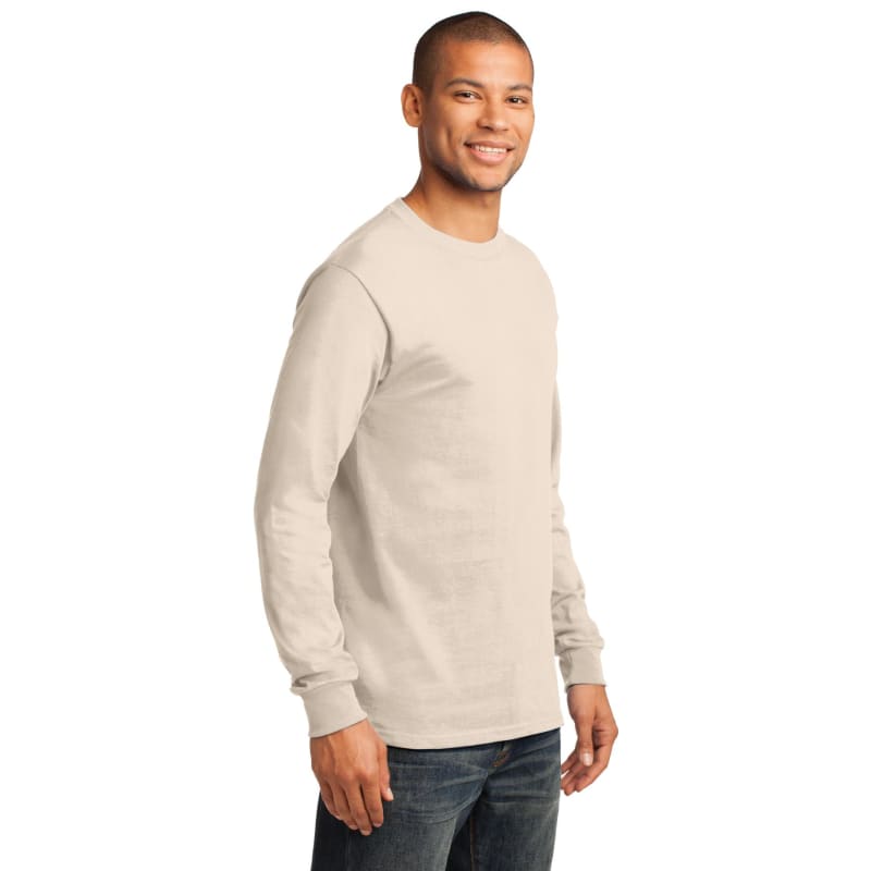 Port & Company Long Sleeve Essential Tee. 156