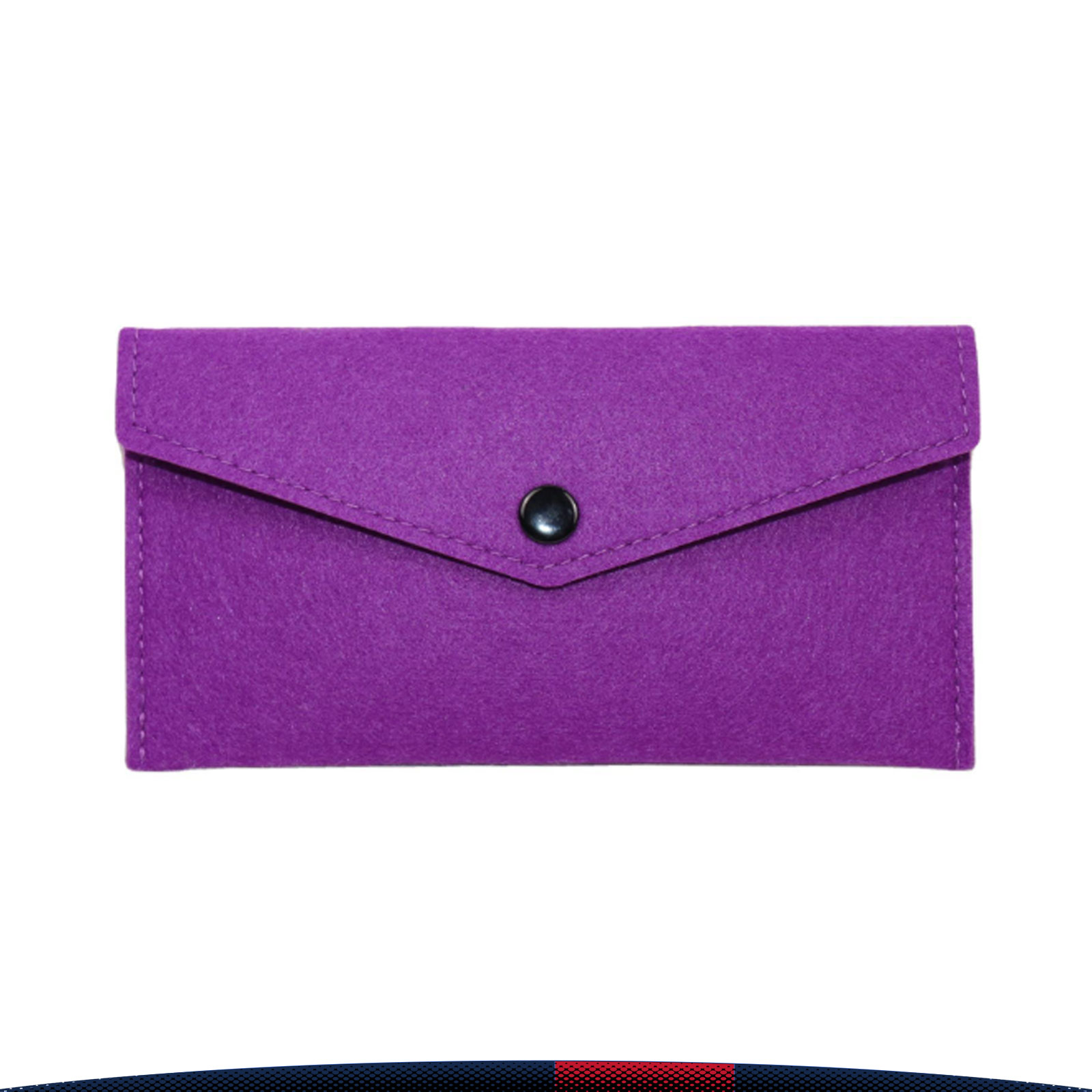 Felyra Snap-Closure Felt Glasses Pouch 8