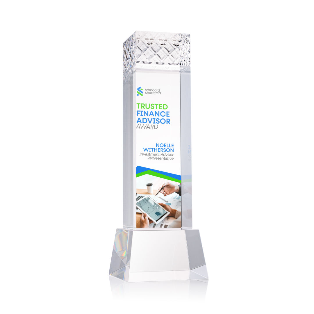 Velson VividPrint™ Award on Base - Clear 13
