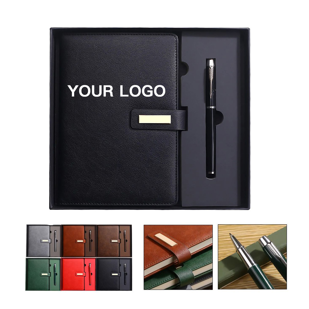 A5 Notebook and Stylus Pen Gift Set with Box 3