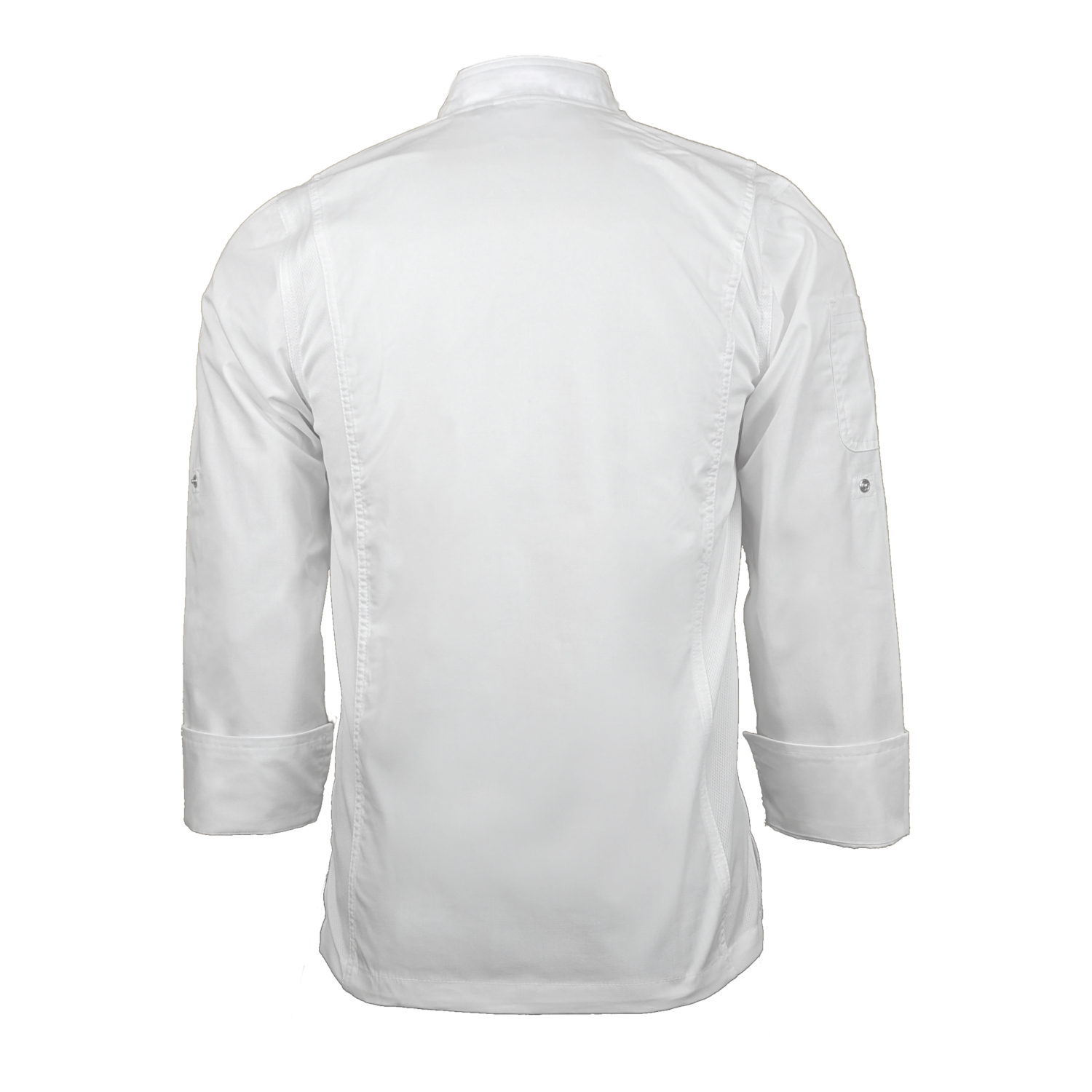 Men's Long Sleeve Modern Chef Coat (FULL COLOR LOGO) 13