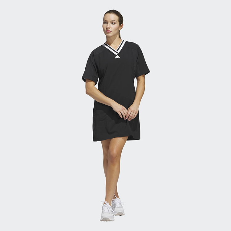 Adidas Ladies Beyond the Course V-Neck Adjustable Dress 4