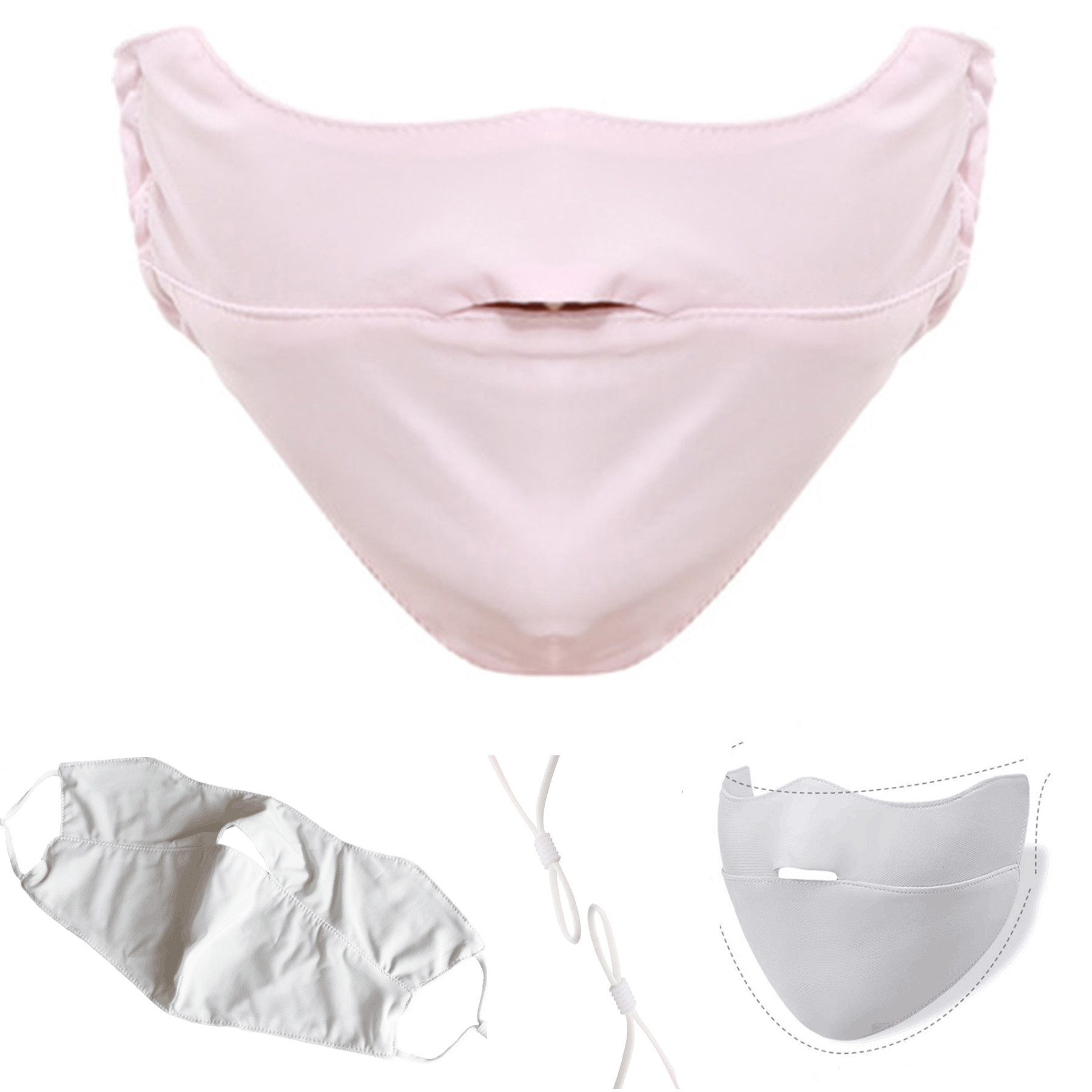 Ice Silk Sunscreen Mask 1