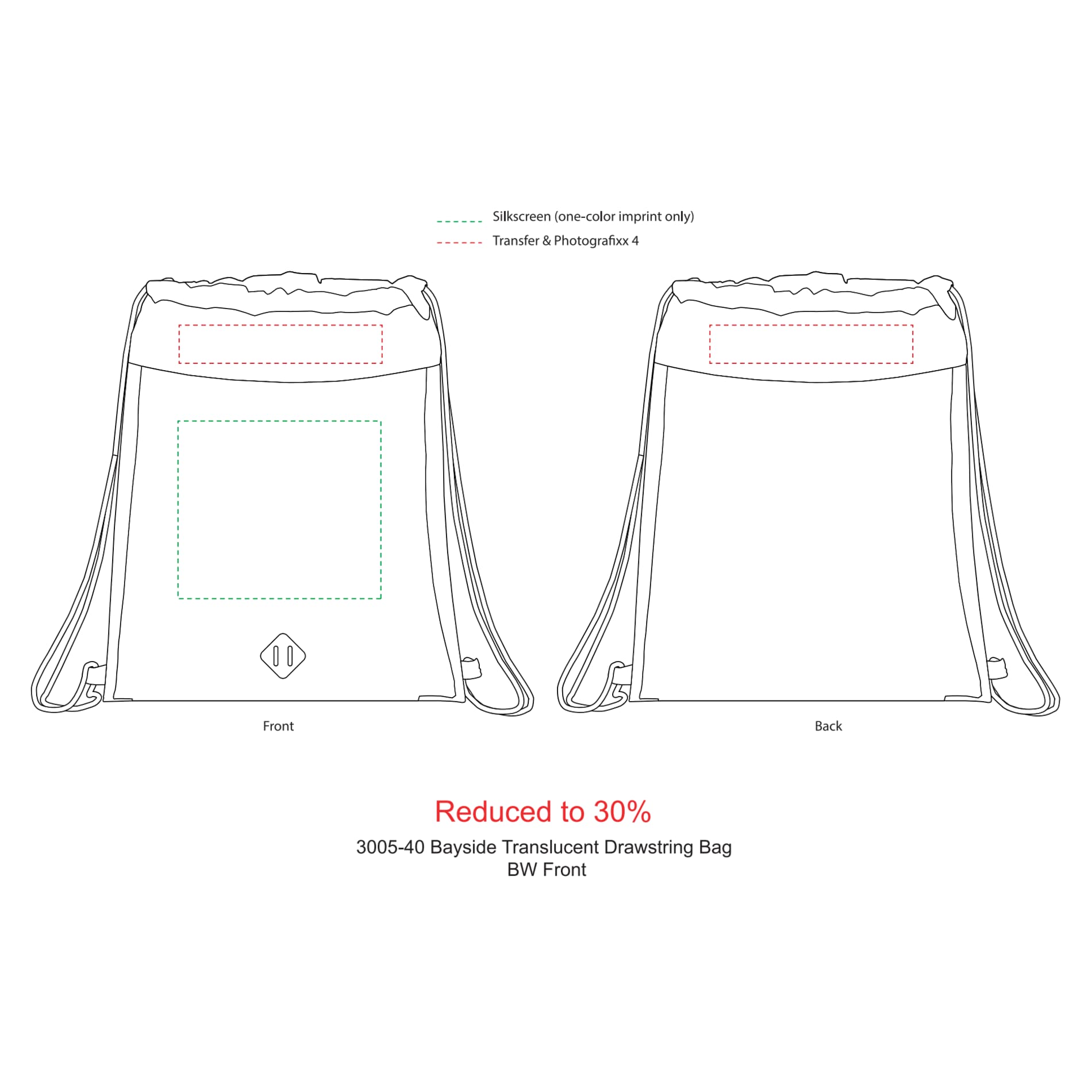 Bayside Drawstring Bag 24