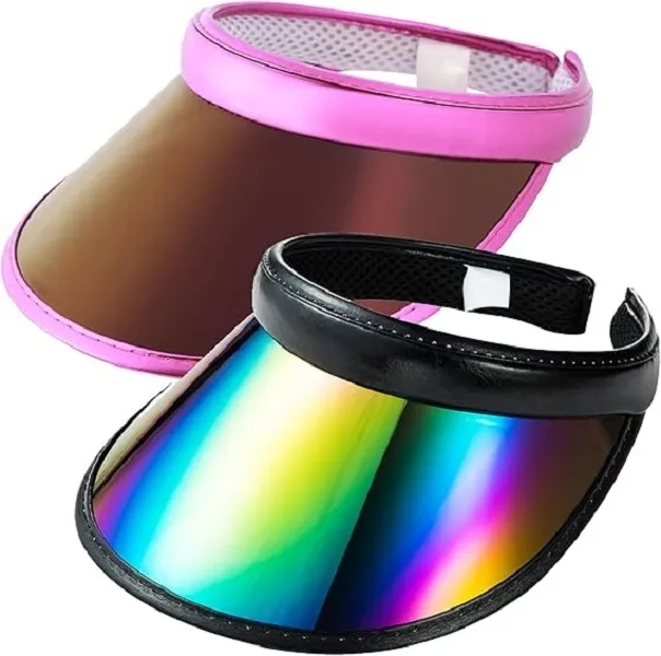PVC Hairpin Sun Visor Hat 6