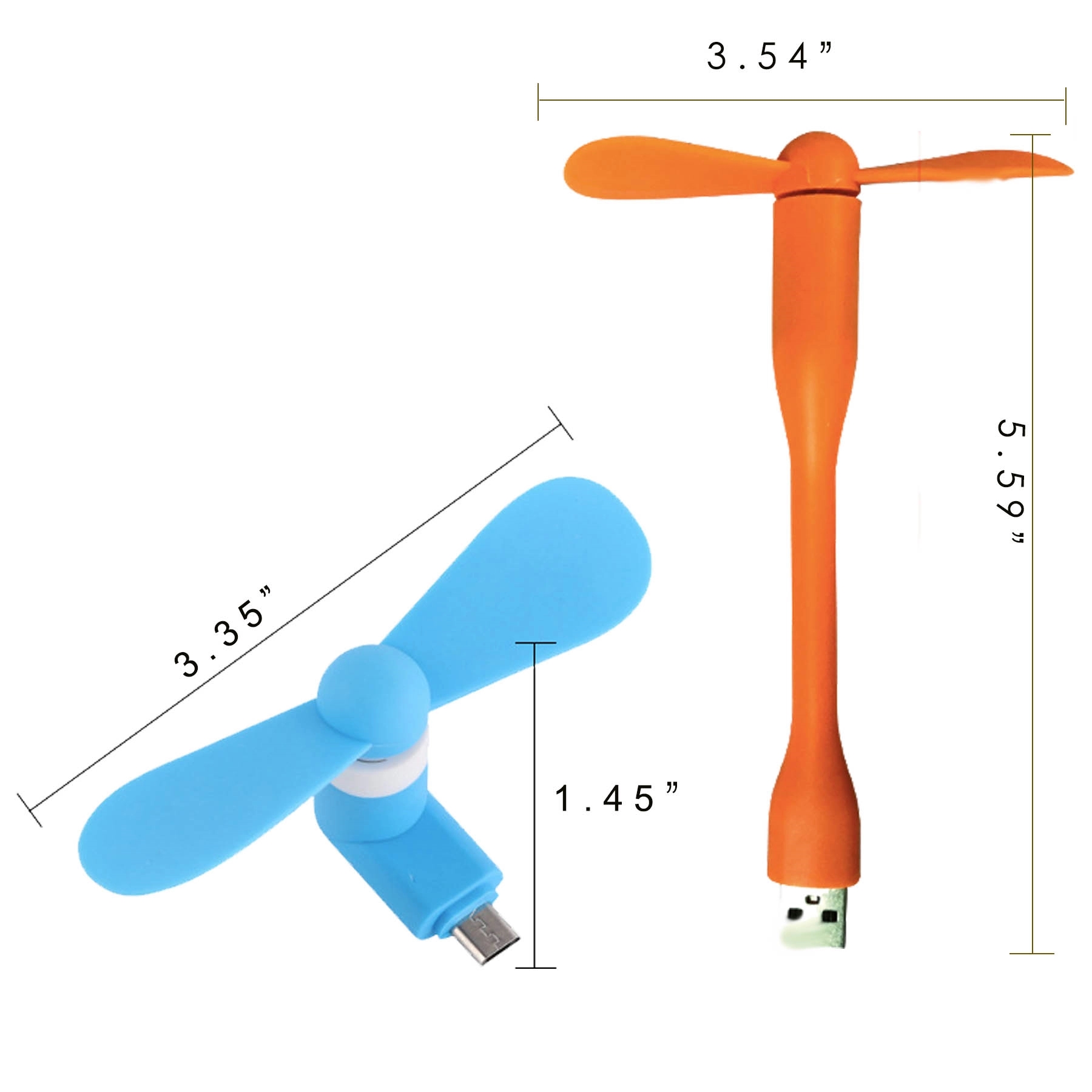 Mobile Phone 3-in-1 USB Fan 3
