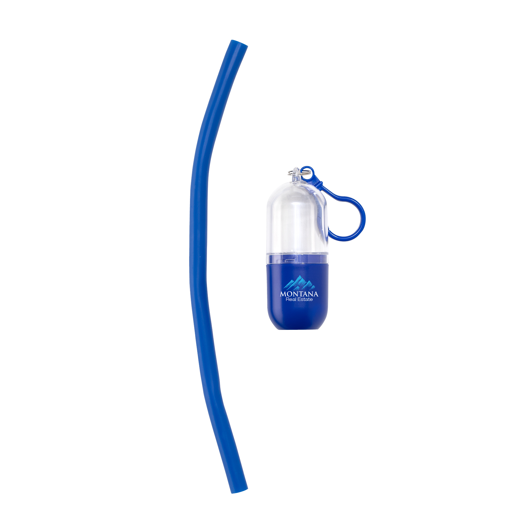 Bellini Silicone Straw in Capsule Case 77