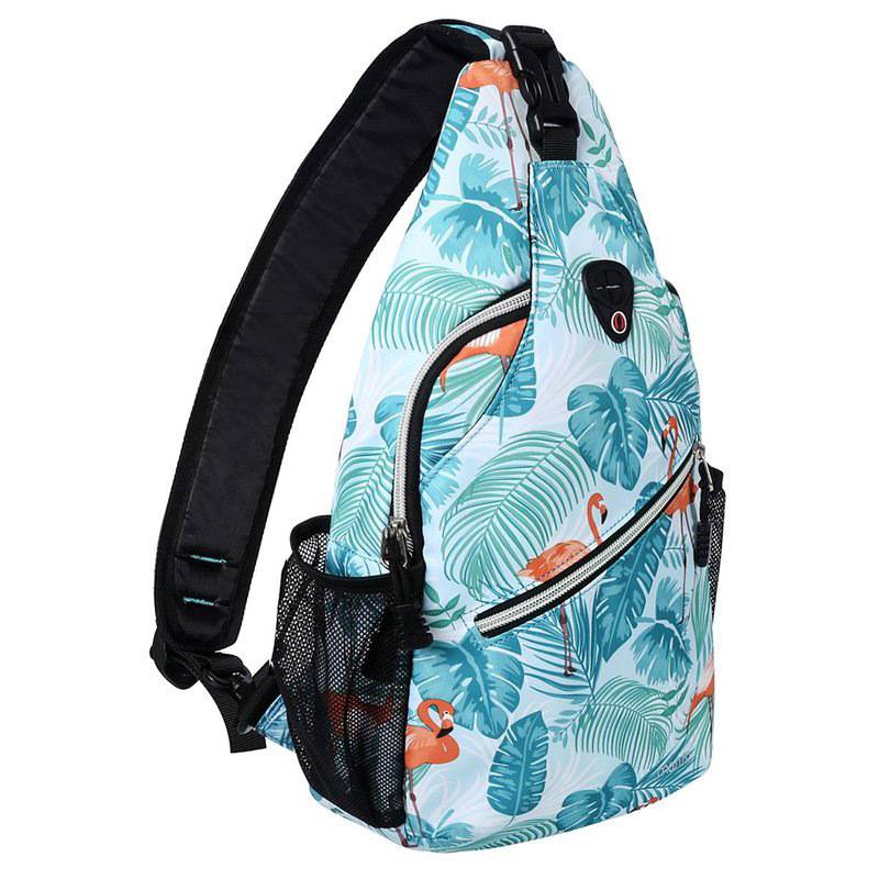 Women's Polyester Full Color Printing Crossbody Chest Bag 2