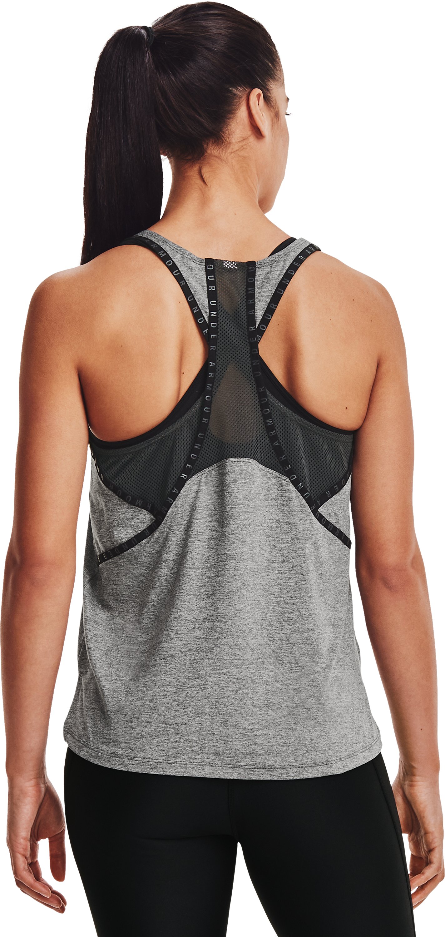UA Knockout Mesh Back Women's Tank 5