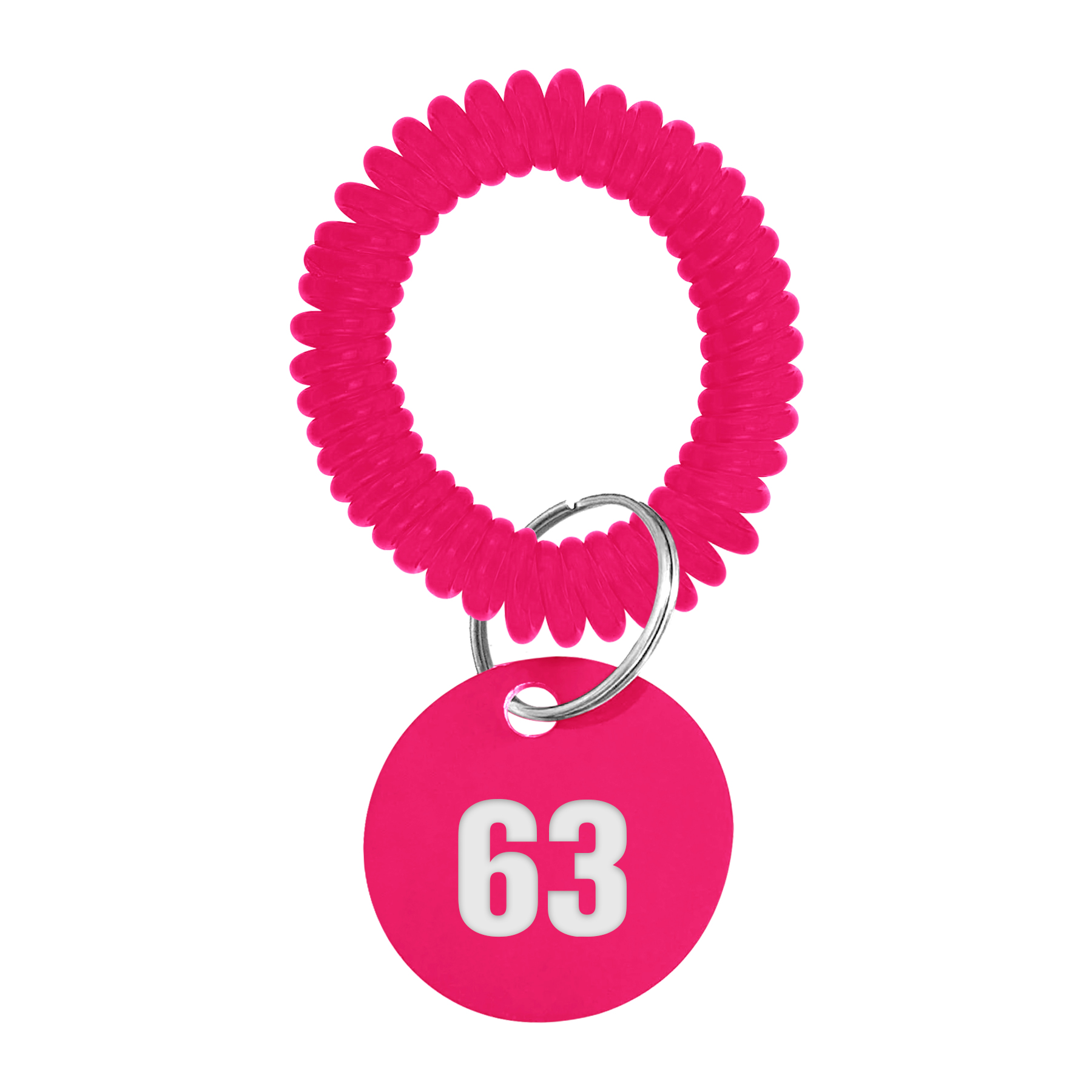 Customized EVA Candy Colored Storage Keychain 1