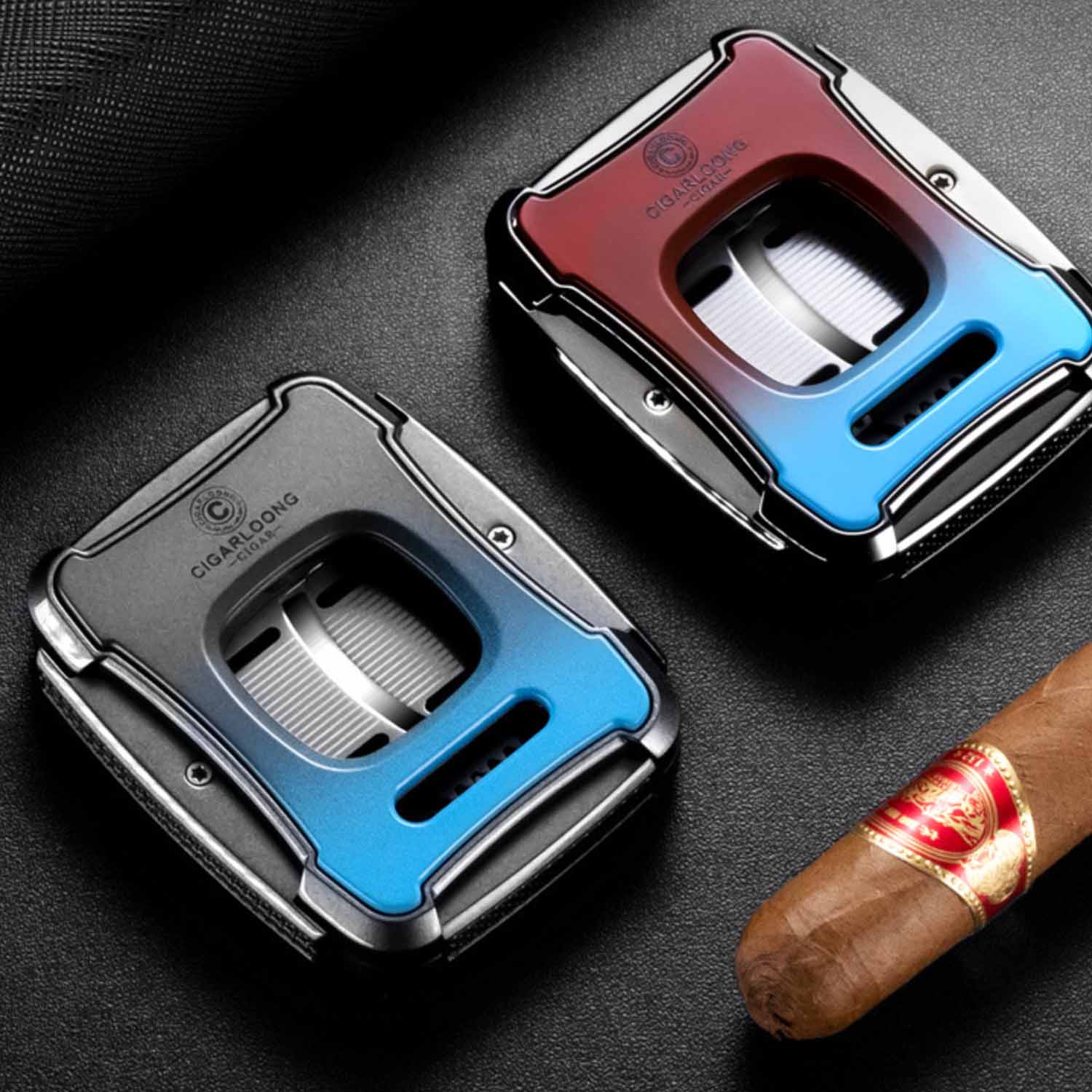 Multifunctional cigar cutter gift box 6