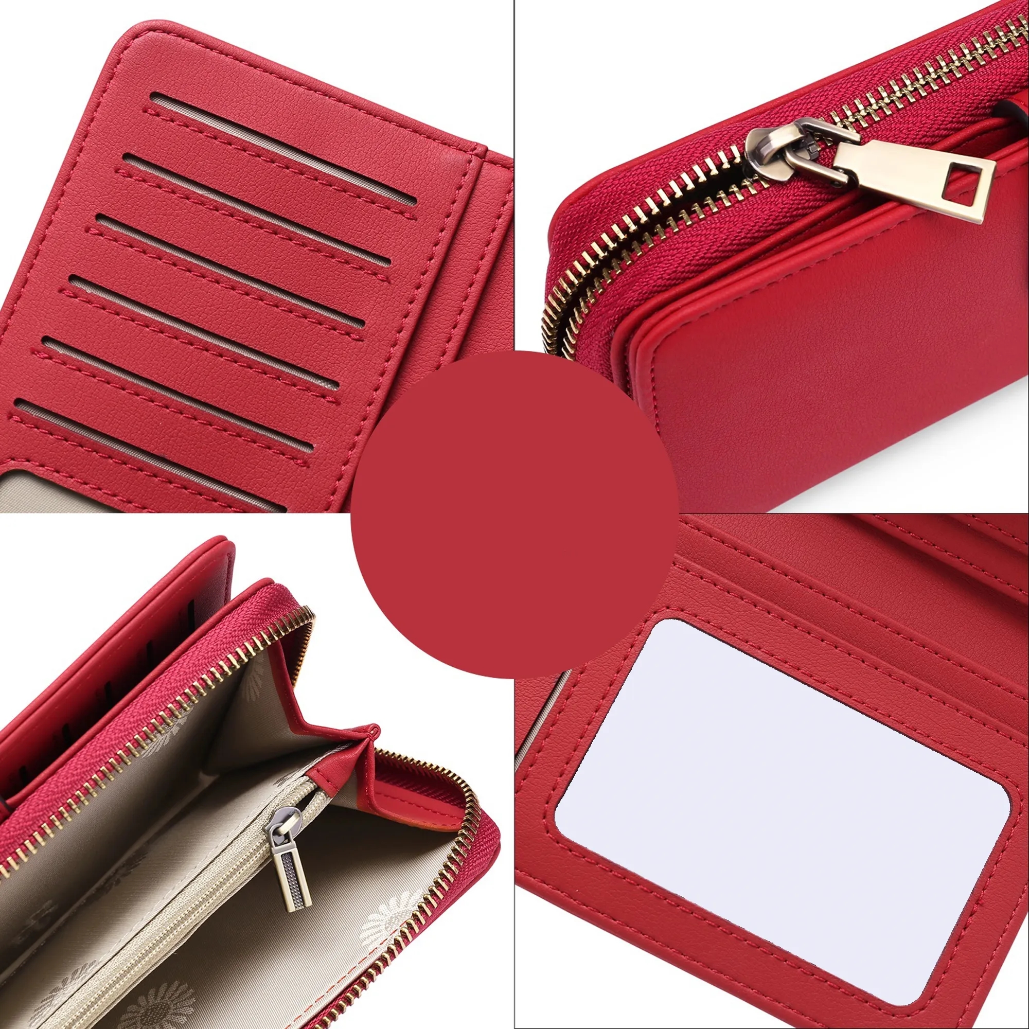 Multifunction Leather Women's Wallet 9