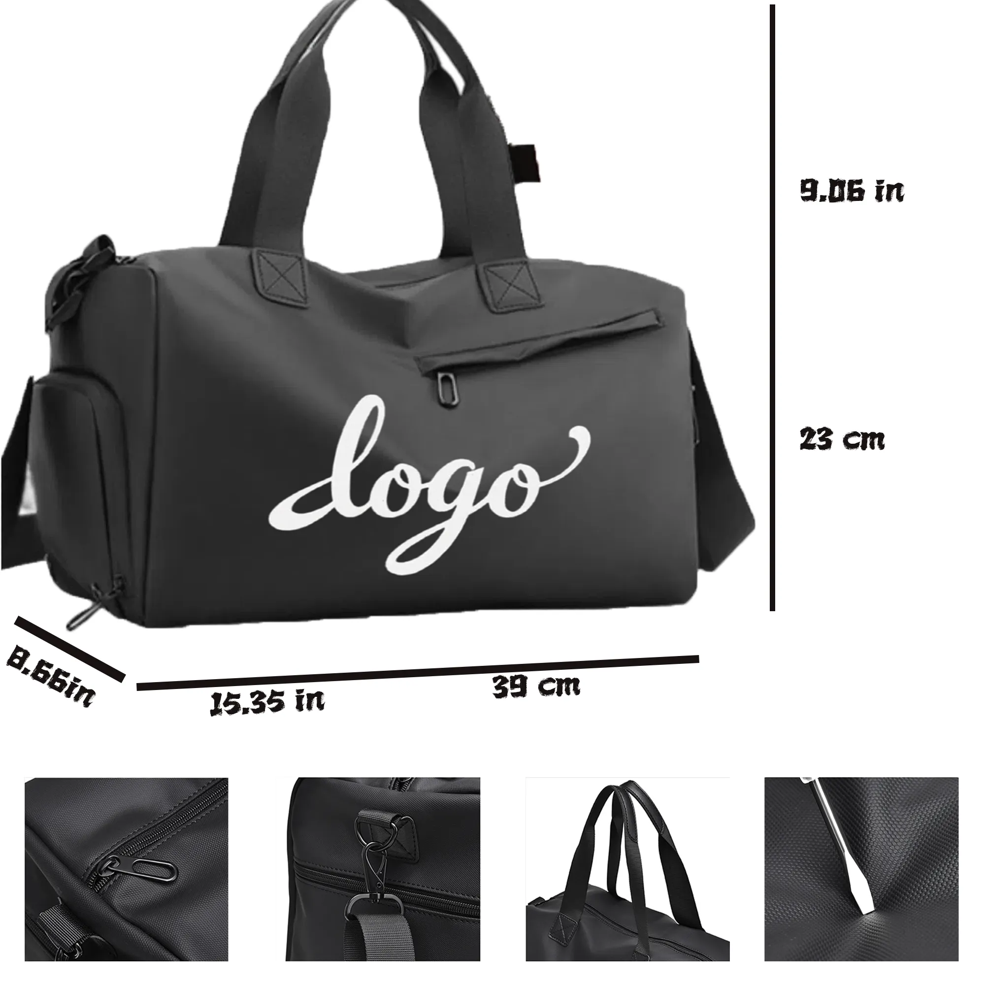 Single Shoulder Crossbody Gym Bag 5