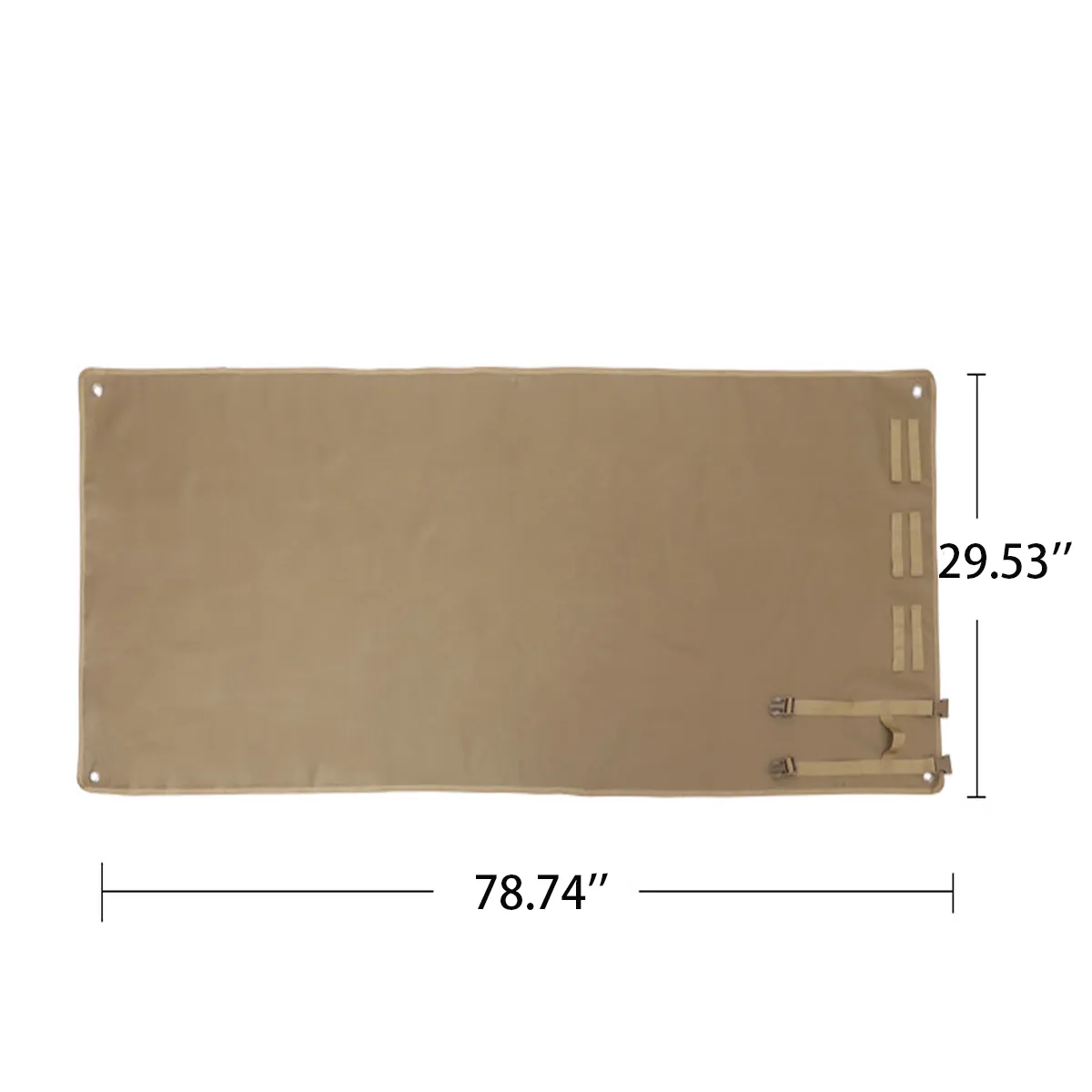 Roll-Up Shooting Non-Slip Portable Design Mat Padded 4