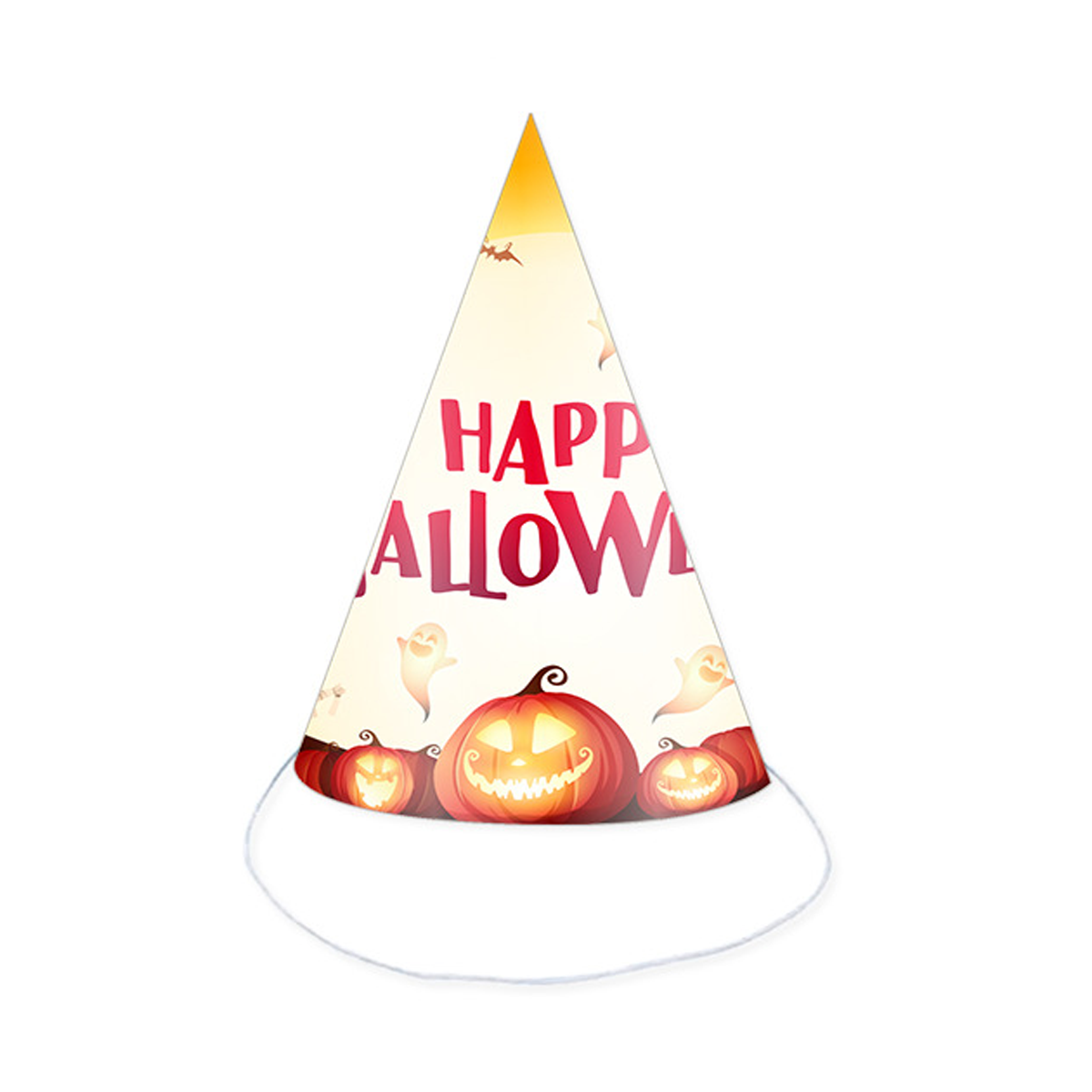 Custom Halloween Paper Party Hat 5