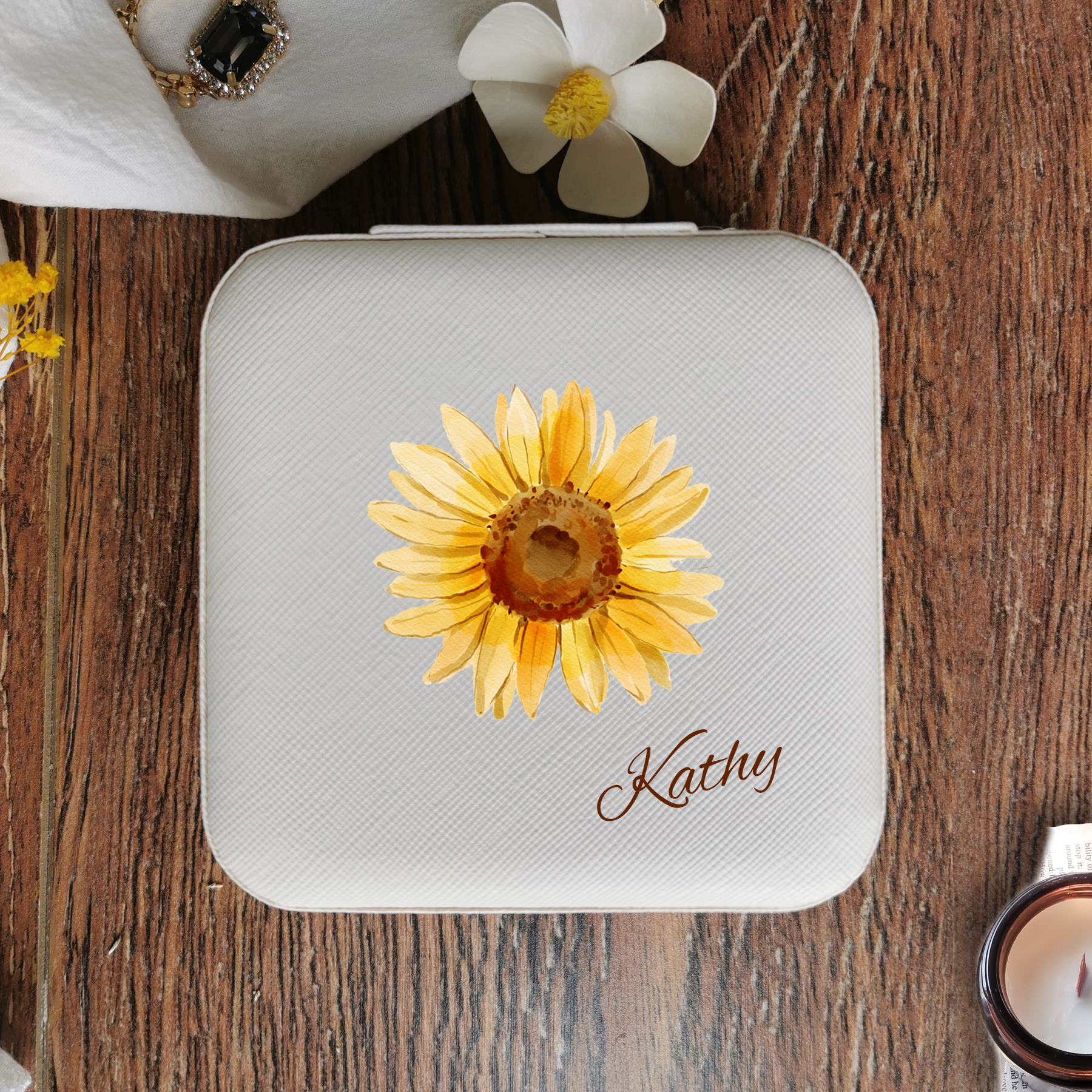 PU Jewelry Box-Square 4