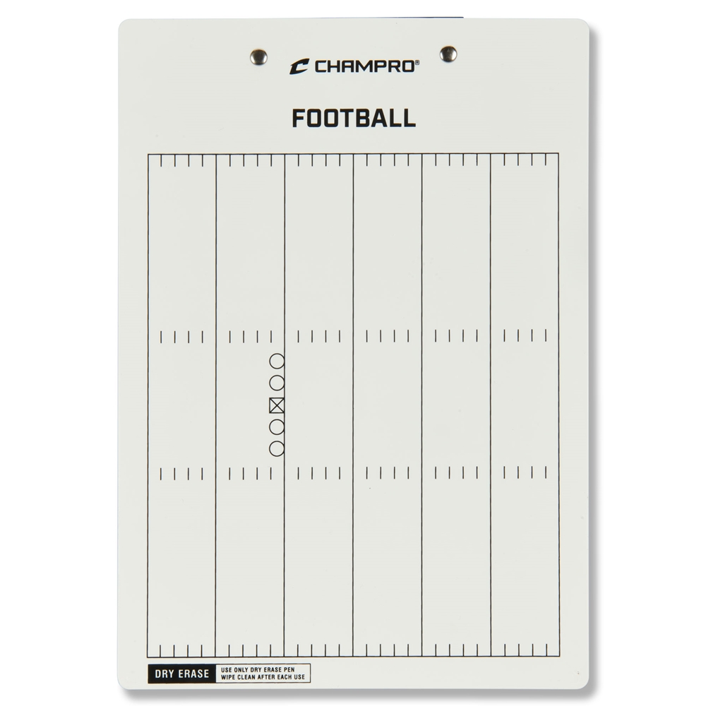 Football Coach's Board 9" x 12" 3