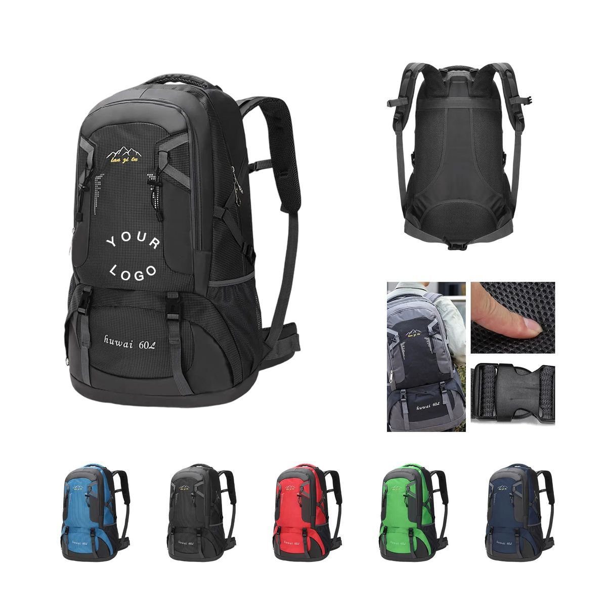 Large Capacity Camping Travel Backpack 1