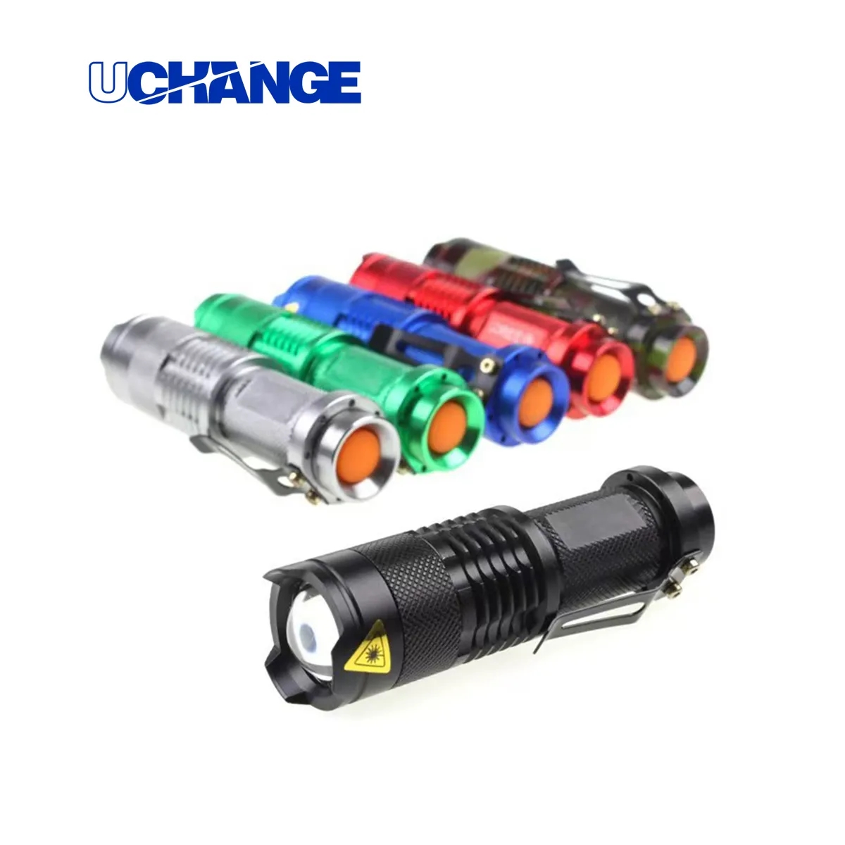 Compact LED Zoom Flashlight for Outdoor 1