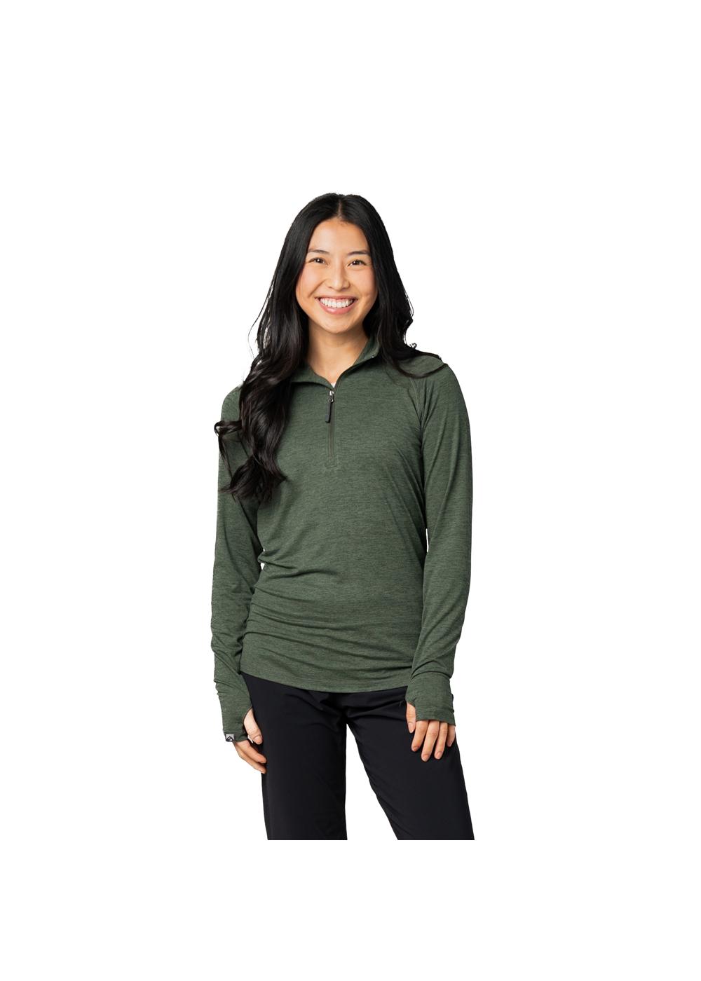 Storm Creek Women's Pacesetter Super Soft Lightweight Quarter Zip 32