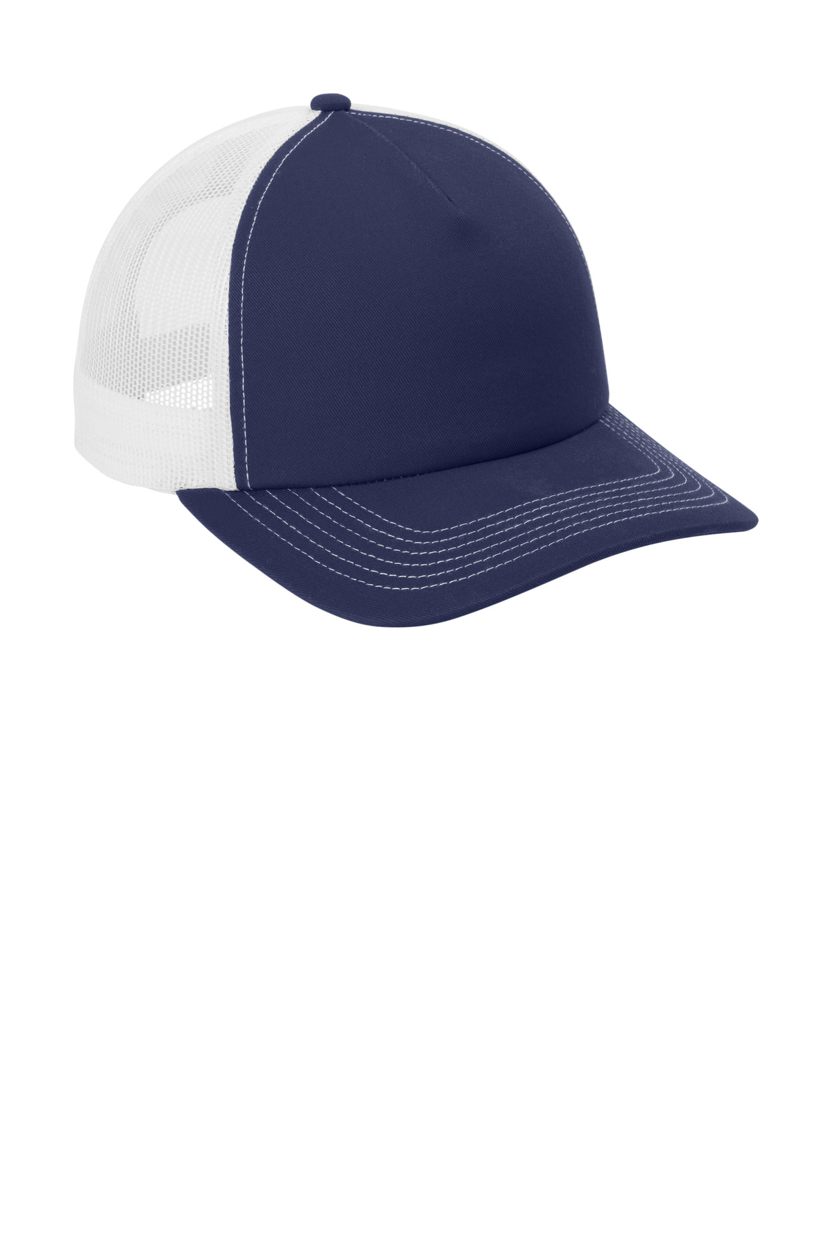 Port Authority Low-Profile Snapback 5-Panel Trucker Cap C405LP 3