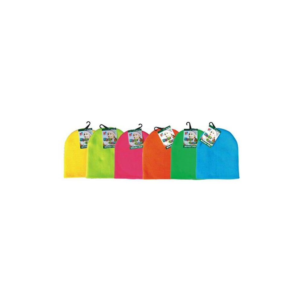Ski Hats Neon Colors 2