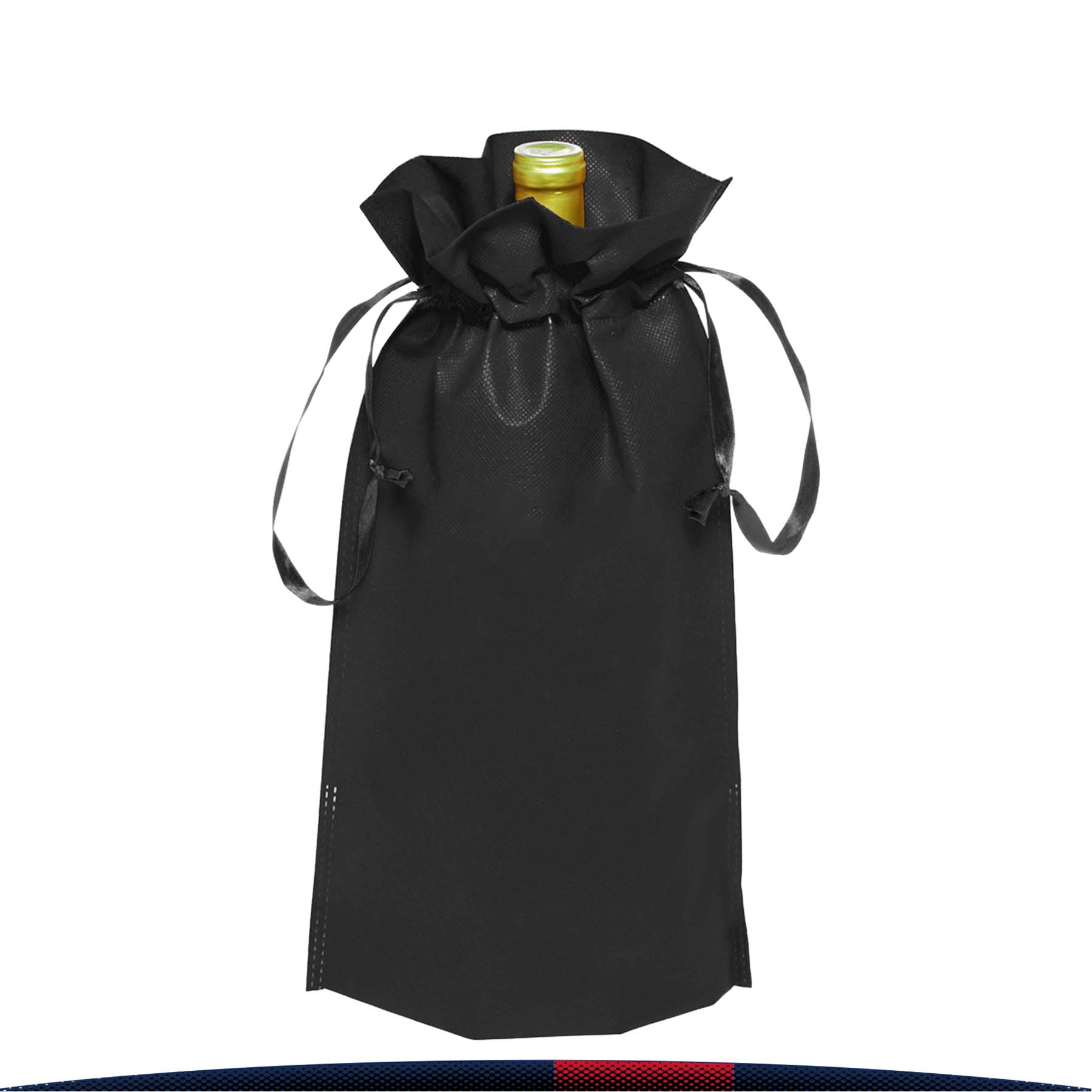 Oriver Wine Bottle Drawstring Bag 3