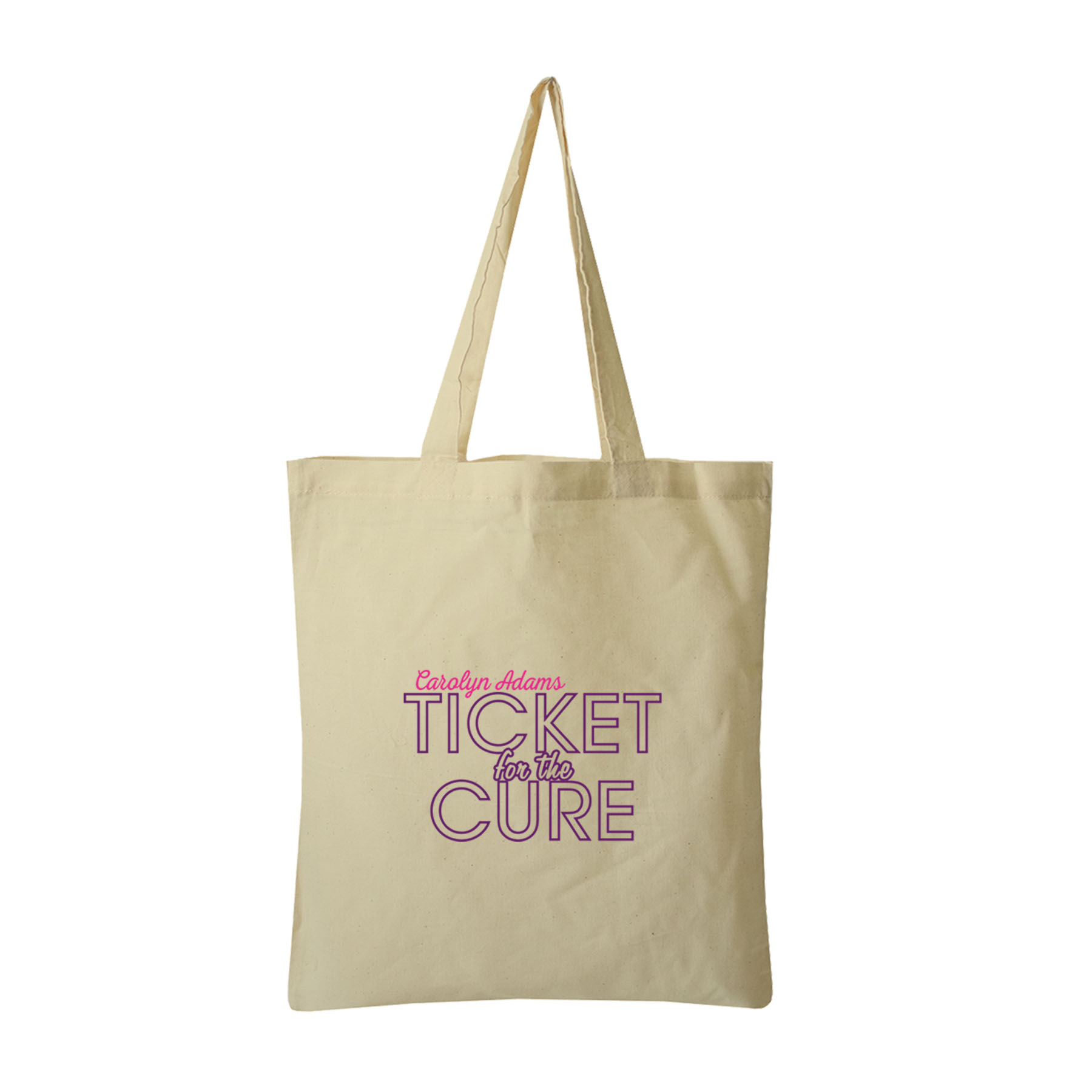 6 oz. Natural Color Economy Cotton Canvas Twill Open Tote Bag 2