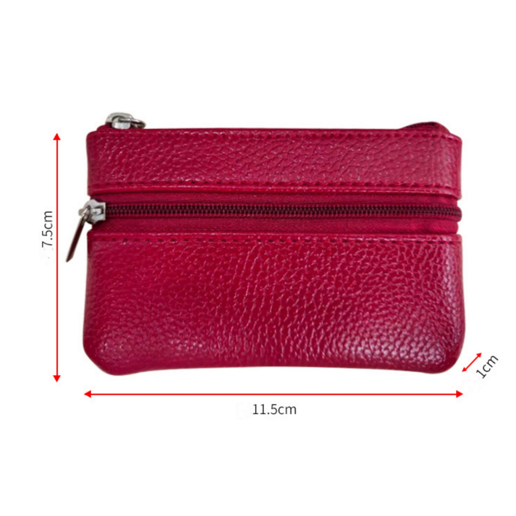 PU Mini Change Wallet with KeyChain 3