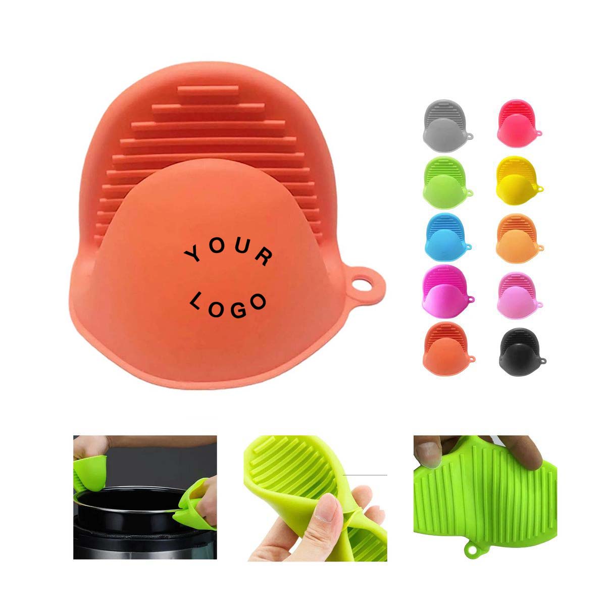 Durable Silicone Mitt for Heat Protection 3