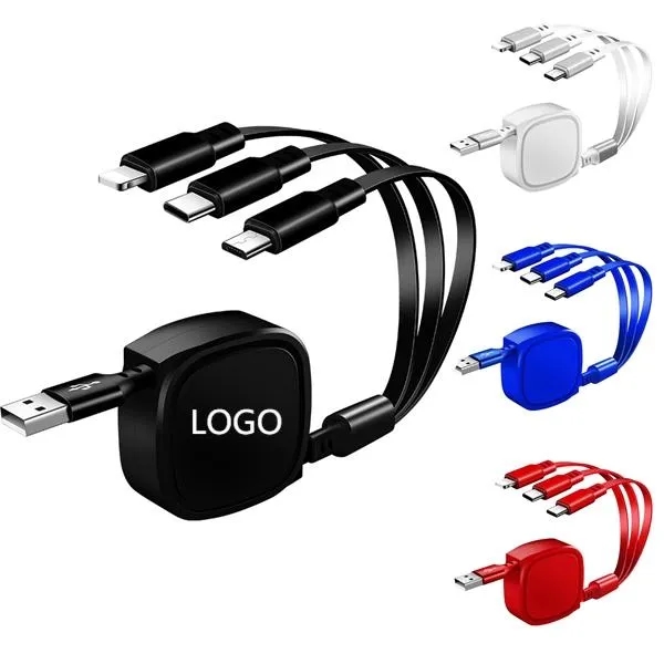 3-In-1 Retractable Charging Cable 5