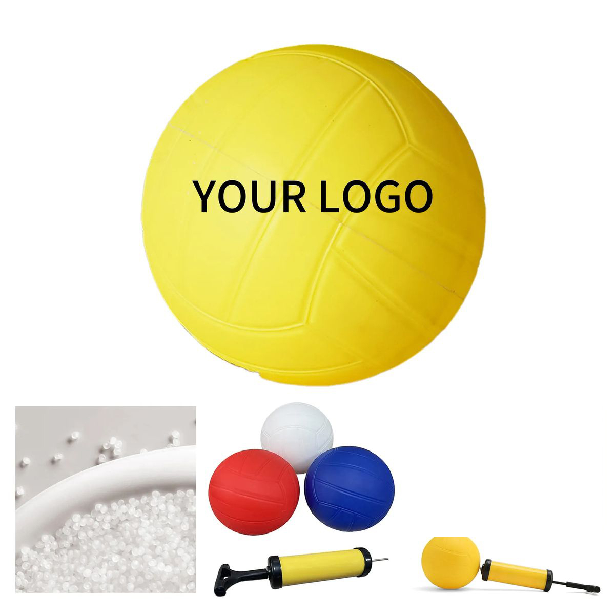 PVC Safe Mini Volleyball for Children 3