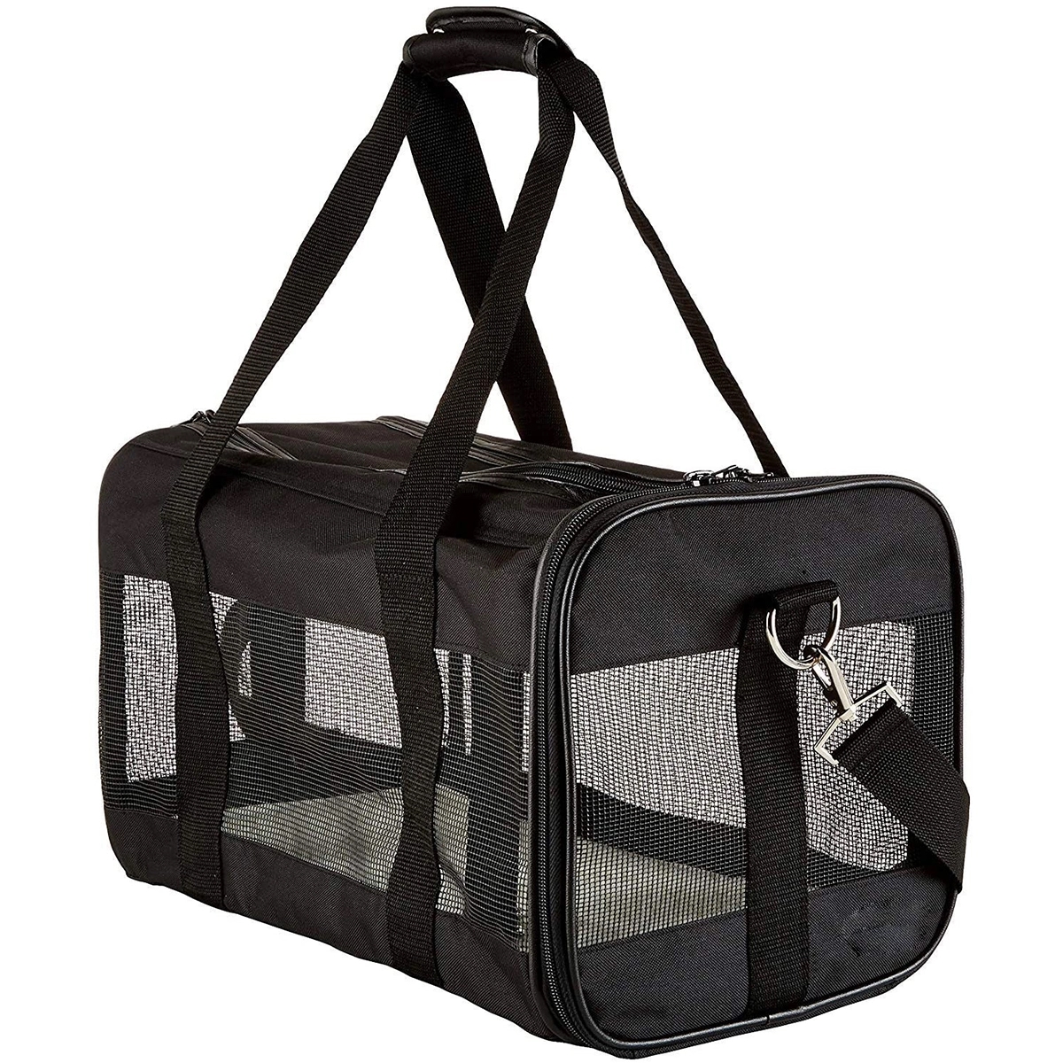 Basics Soft-Sided Mesh Pet Travel Carrier 5