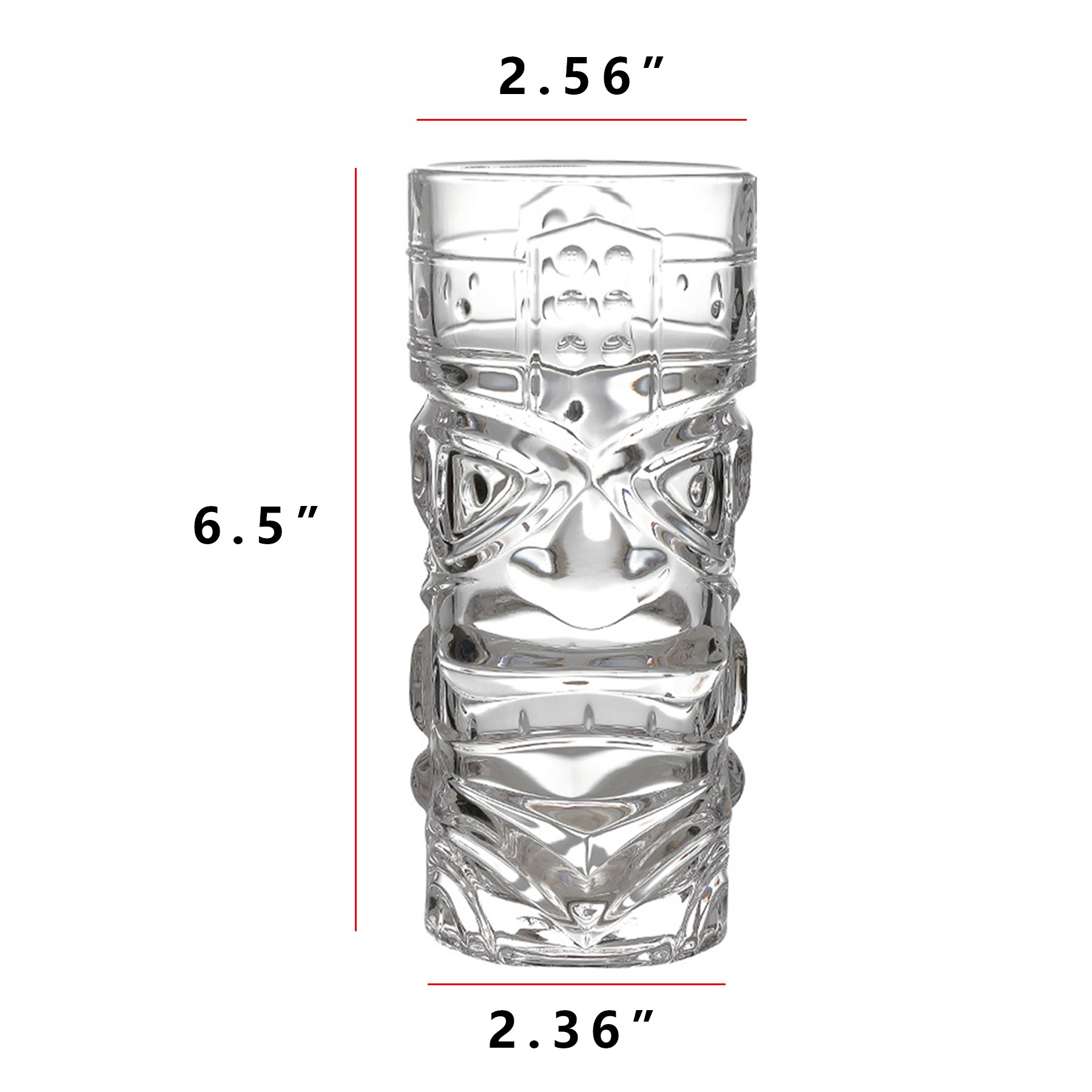13.8 Oz Grimace Shaped Glass 2