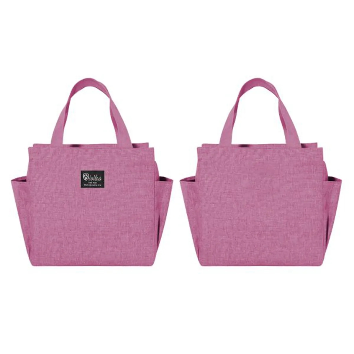 In Stock Custom Portable Reusable Tote Cooler Lunch Bags 2