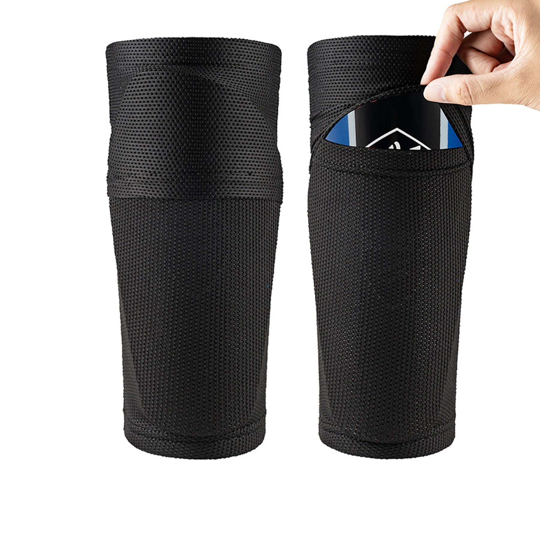 Elastic Soccer Shin Guards Sleeves 4